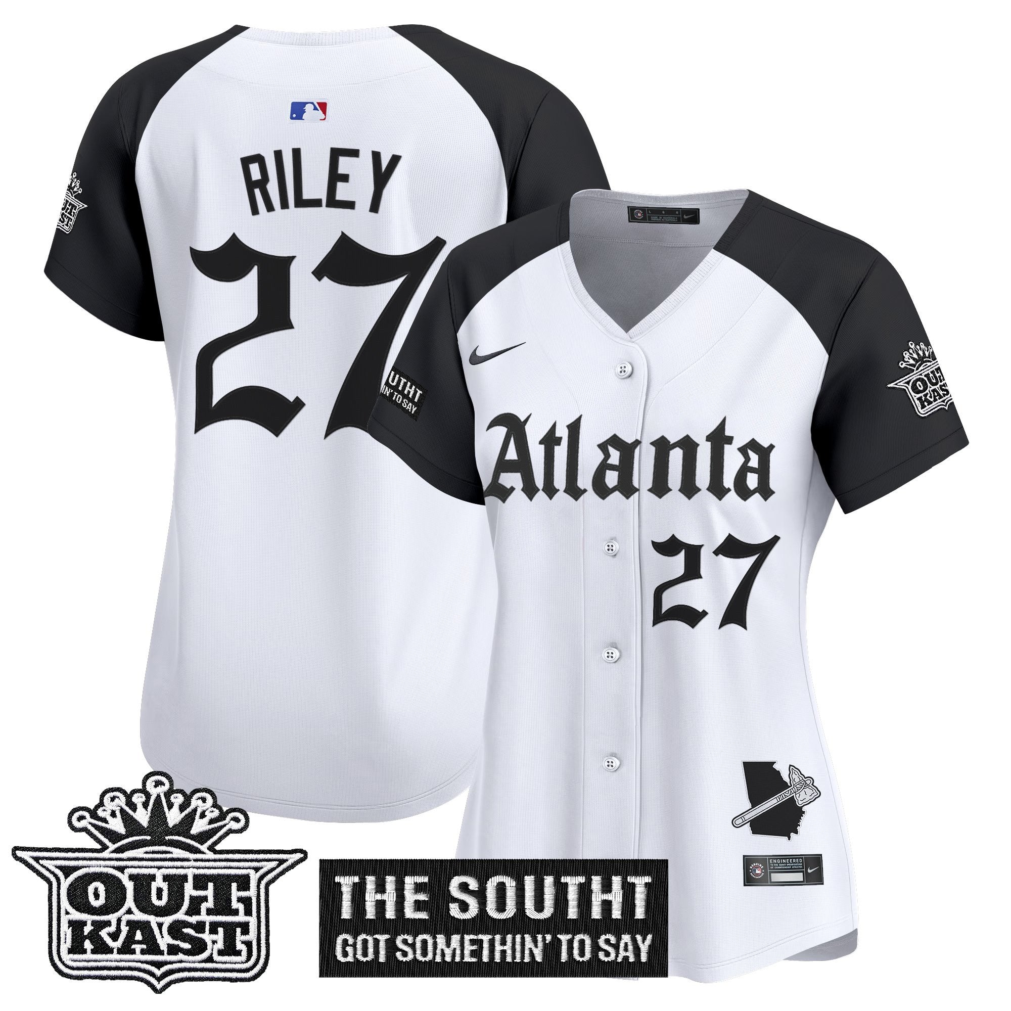 Women's ATL 'Gothic South x Outkast Edition' Vapor Premier Limited Jersey - Stitched