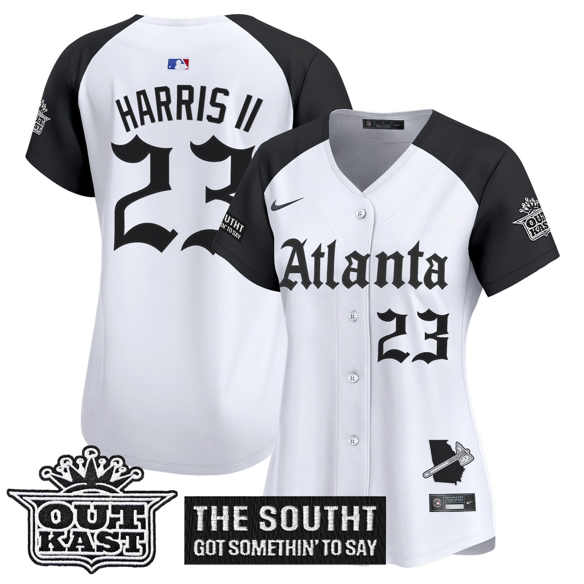 Women's ATL 'Gothic South x Outkast Edition' Vapor Premier Limited Jersey - Stitched