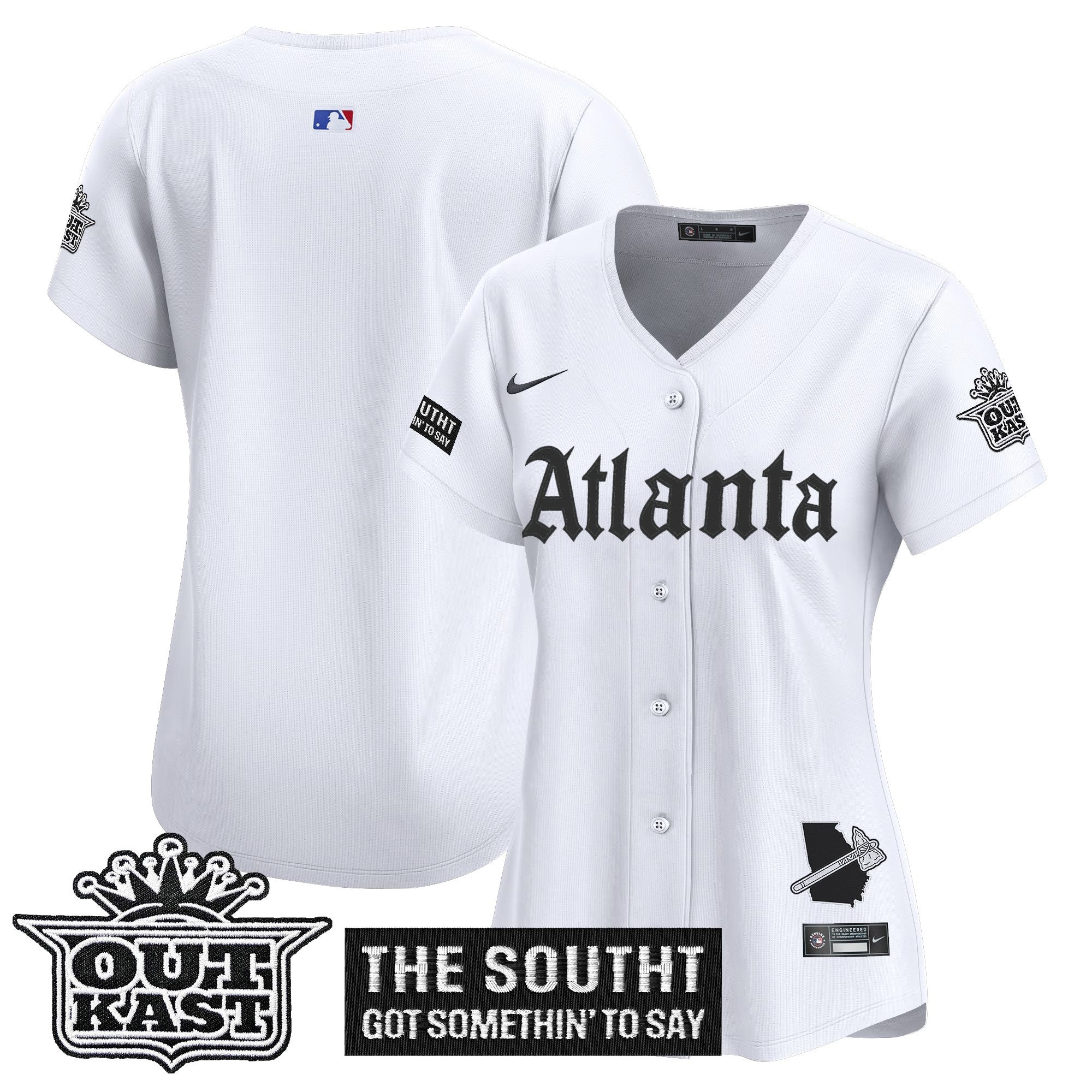 Women's ATL 'Gothic South x Outkast Edition' Vapor Premier Limited Jersey - Stitched