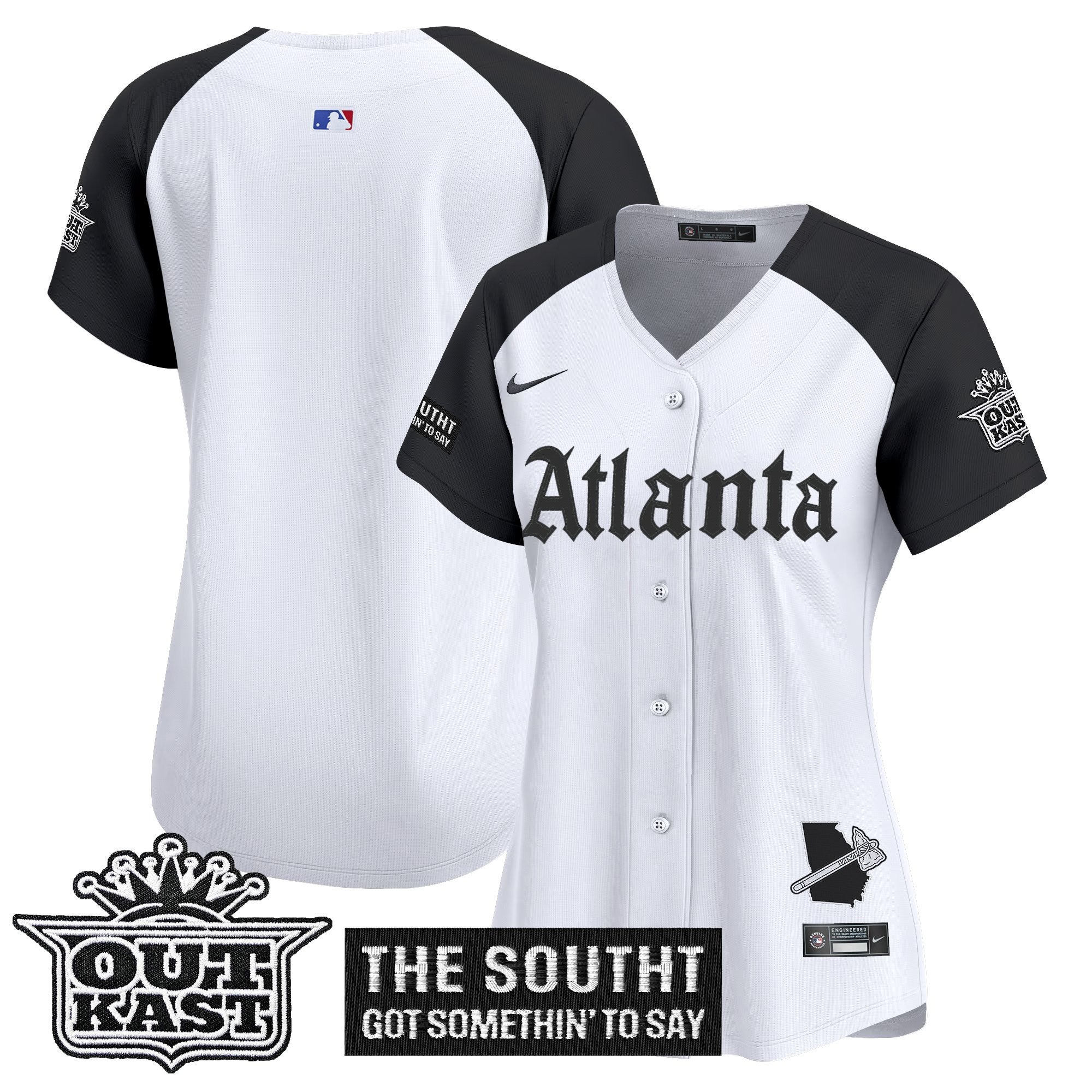 Women's ATL 'Gothic South x Outkast Edition' Vapor Premier Limited Jersey - Stitched