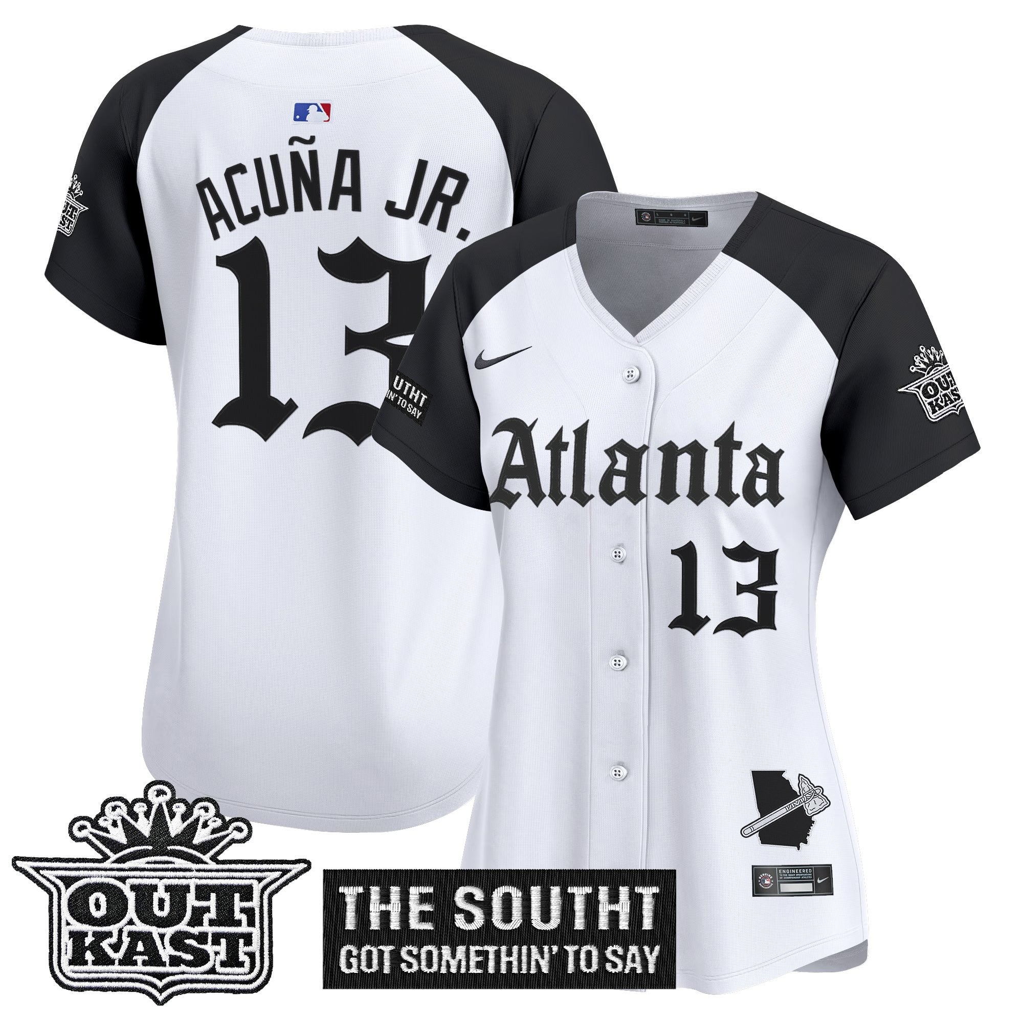 Women's ATL 'Gothic South x Outkast Edition' Vapor Premier Limited Jersey - Stitched