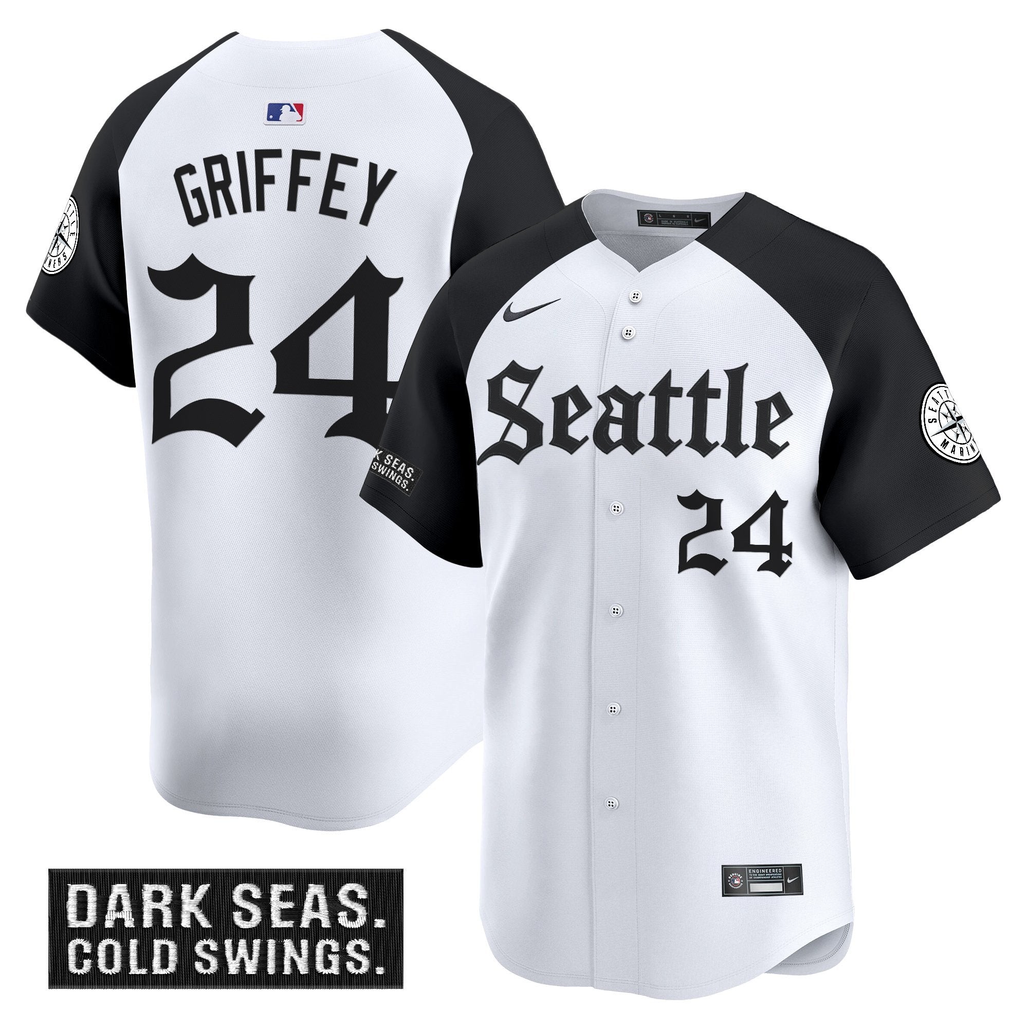 SEA 'Deep Sea Gothic Edition' Vapor Premier Limited Jersey - Stitched