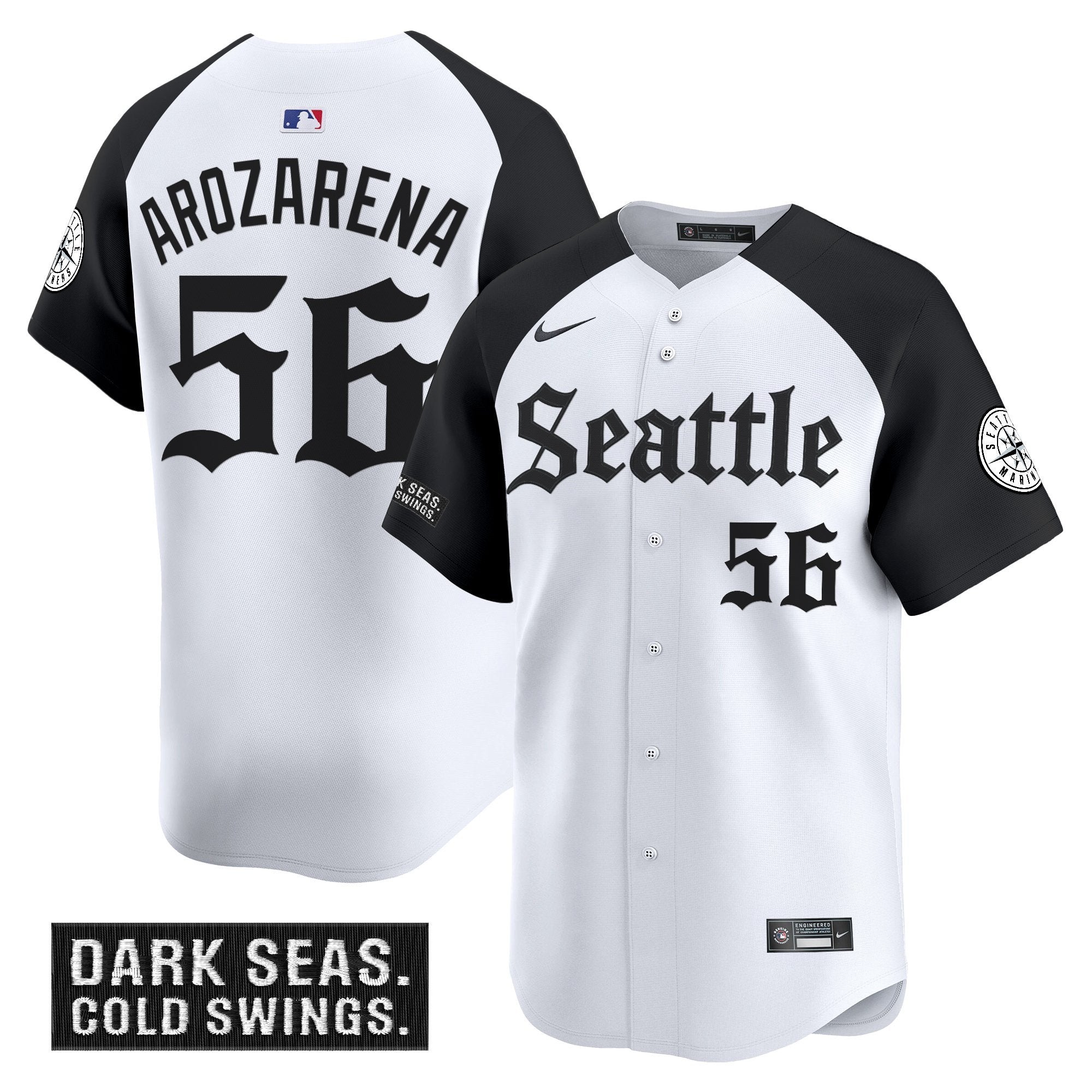SEA 'Deep Sea Gothic Edition' Vapor Premier Limited Jersey - Stitched