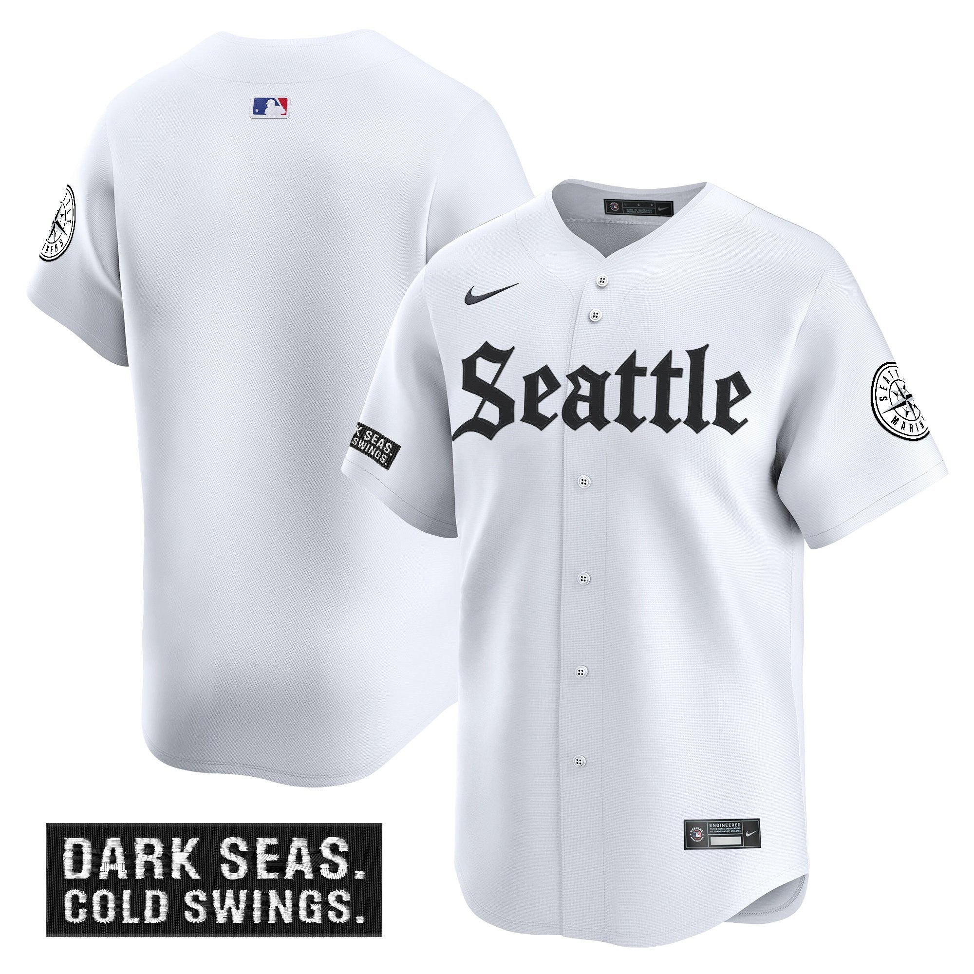 SEA 'Deep Sea Gothic Edition' Vapor Premier Limited Jersey - Stitched