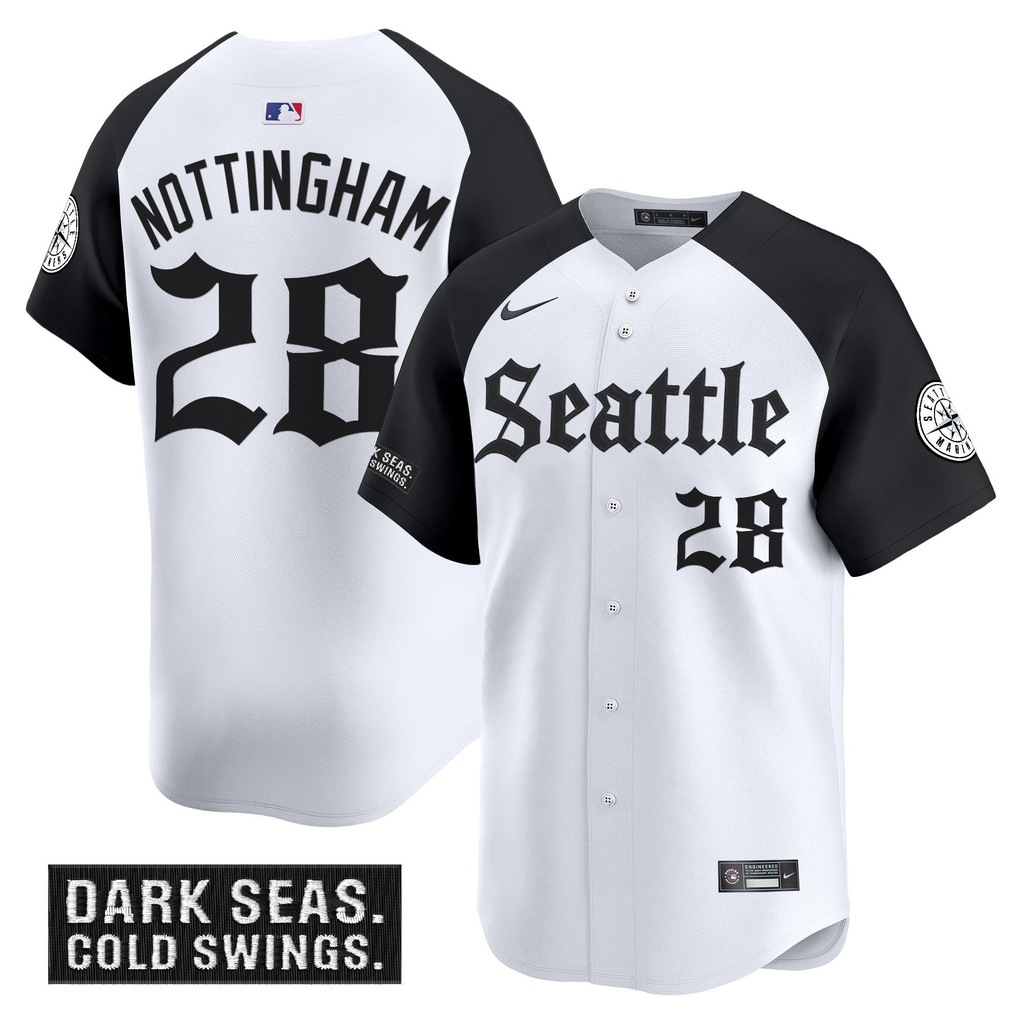 SEA 'Deep Sea Gothic Edition' Vapor Premier Limited Jersey - Stitched