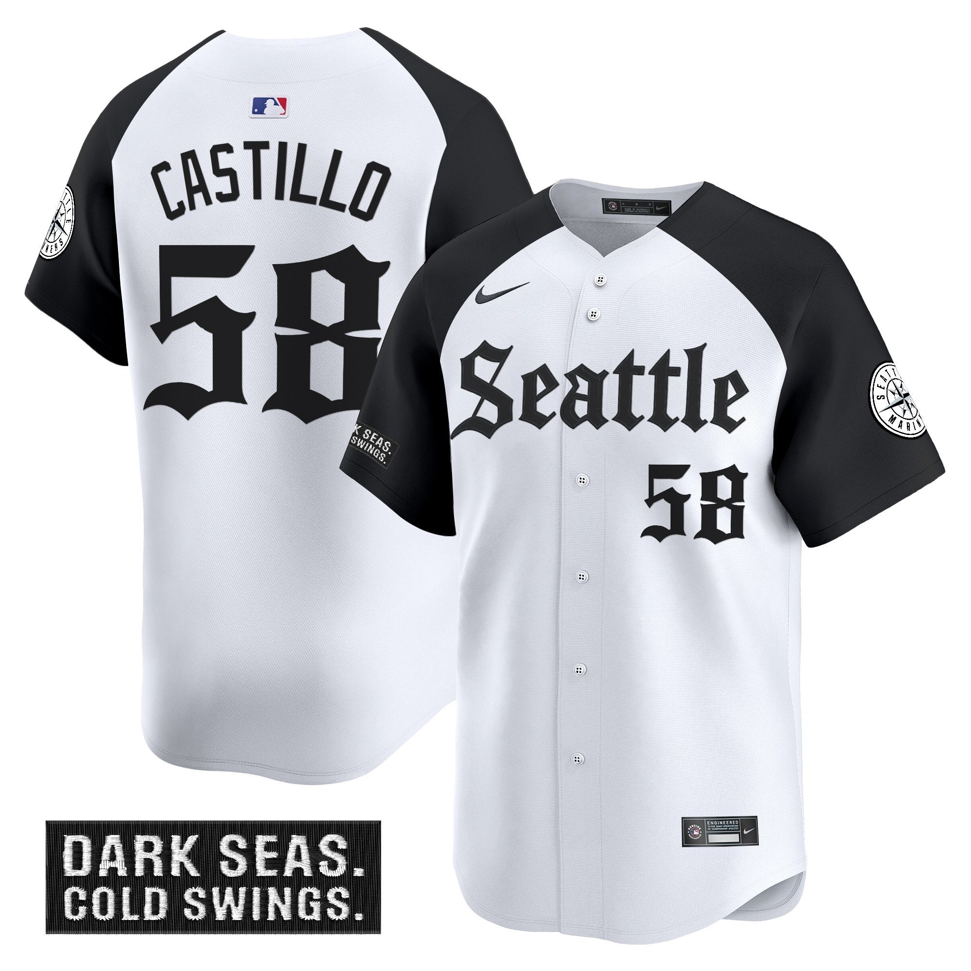 SEA 'Deep Sea Gothic Edition' Vapor Premier Limited Jersey - Stitched
