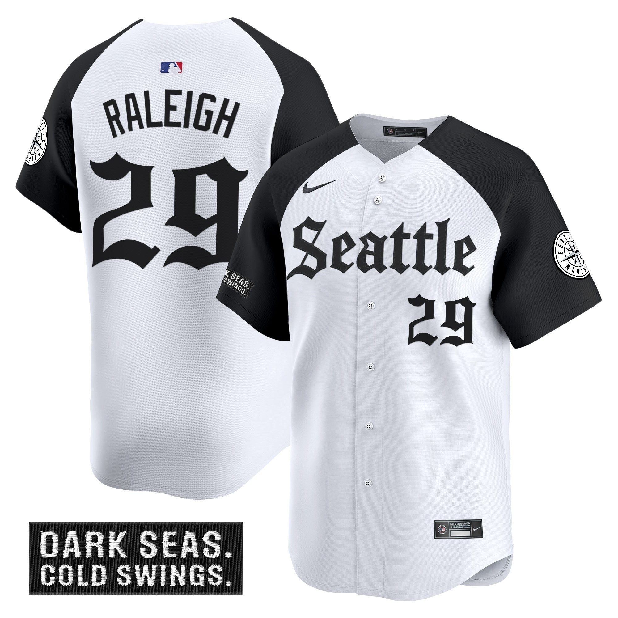 SEA 'Deep Sea Gothic Edition' Vapor Premier Limited Jersey - Stitched