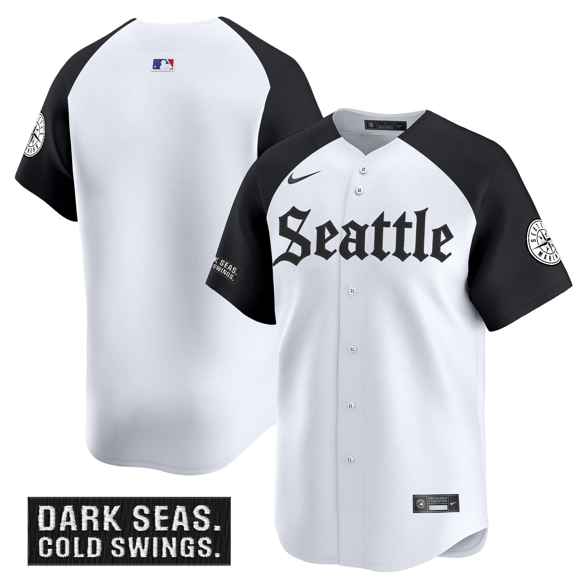 SEA 'Deep Sea Gothic Edition' Vapor Premier Limited Jersey - Stitched