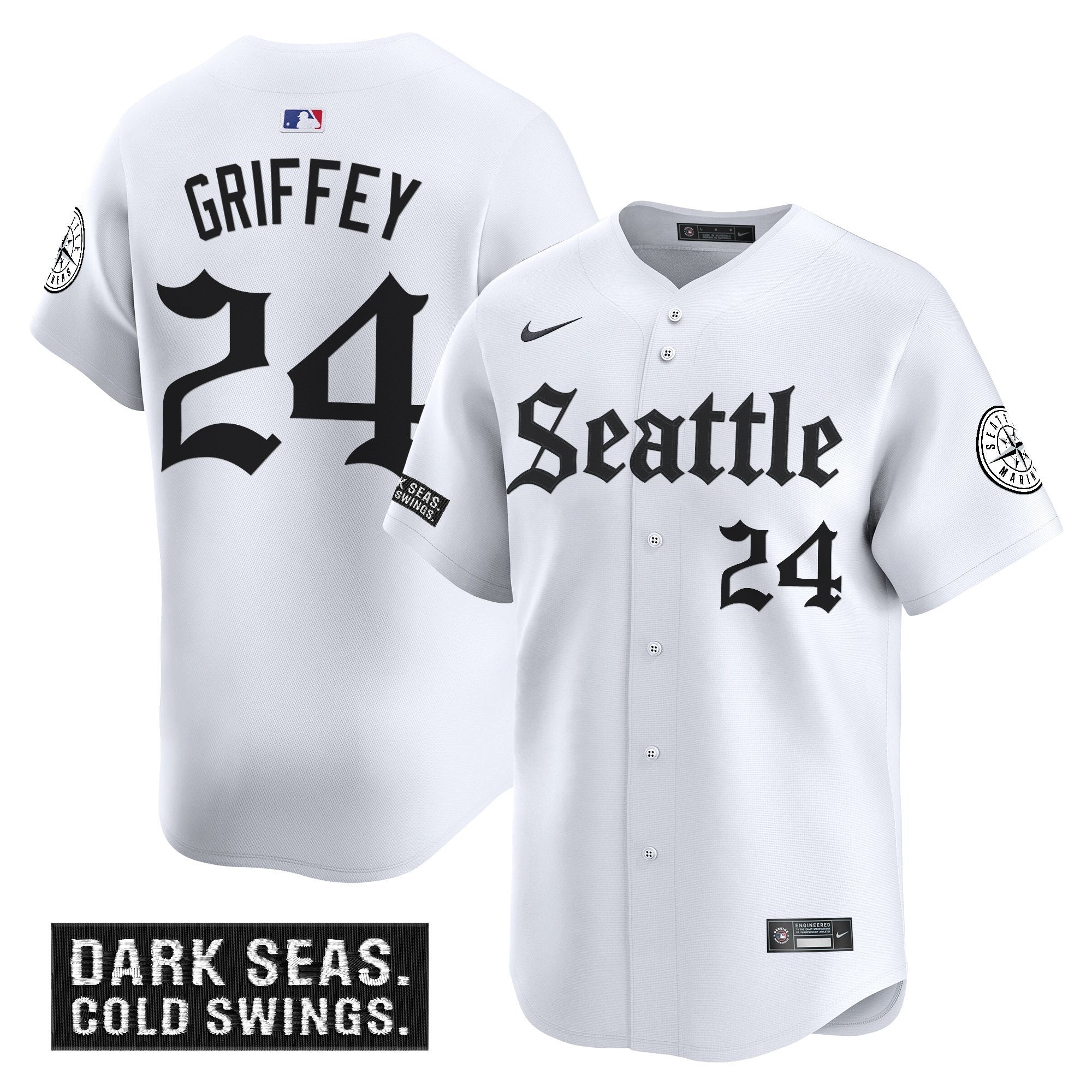 SEA 'Deep Sea Gothic Edition' Vapor Premier Limited Jersey - Stitched