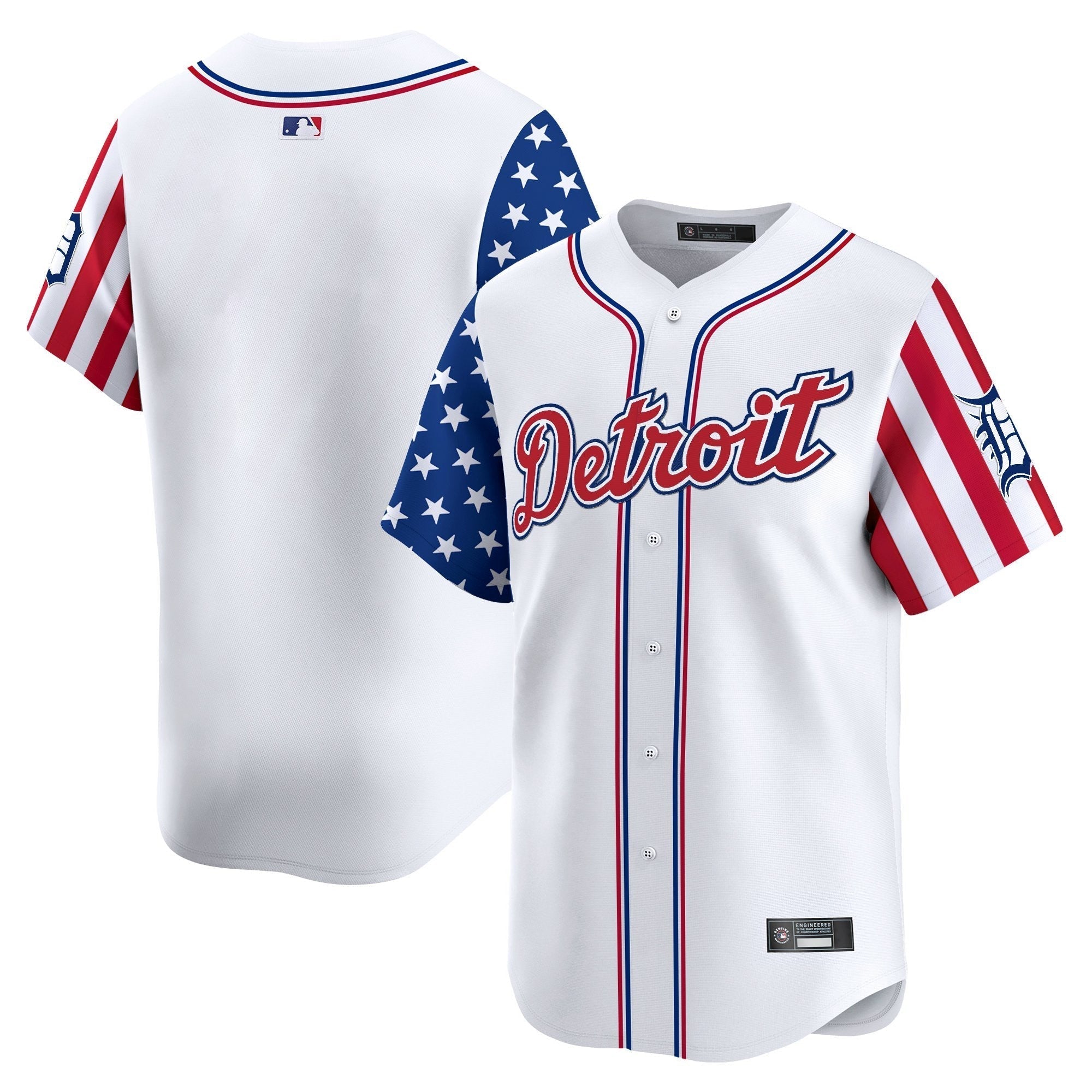 DET 2025 Independence Day Vapor Premier Limited Jersey - Stitched
