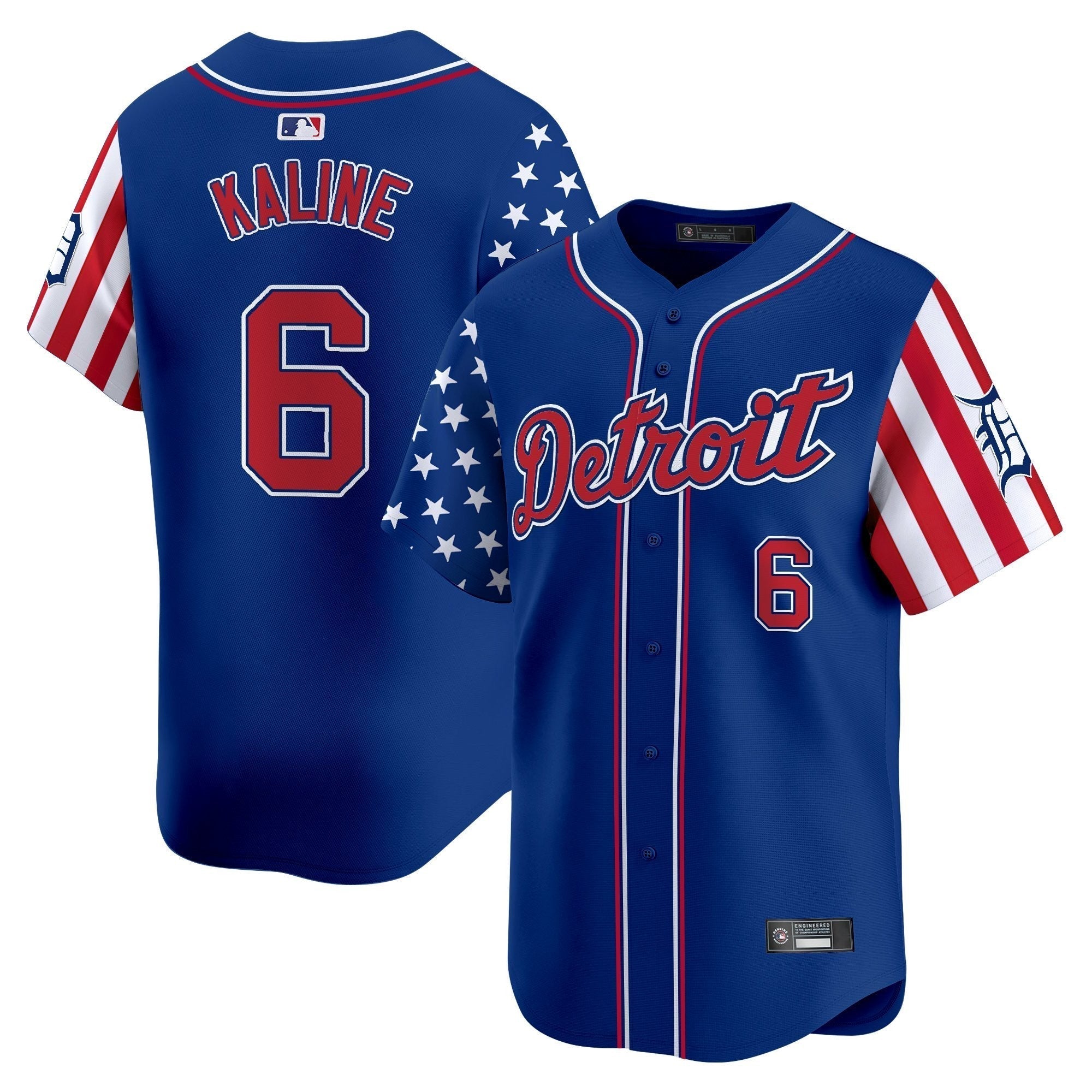 DET 2025 Independence Day Vapor Premier Limited Jersey - Stitched