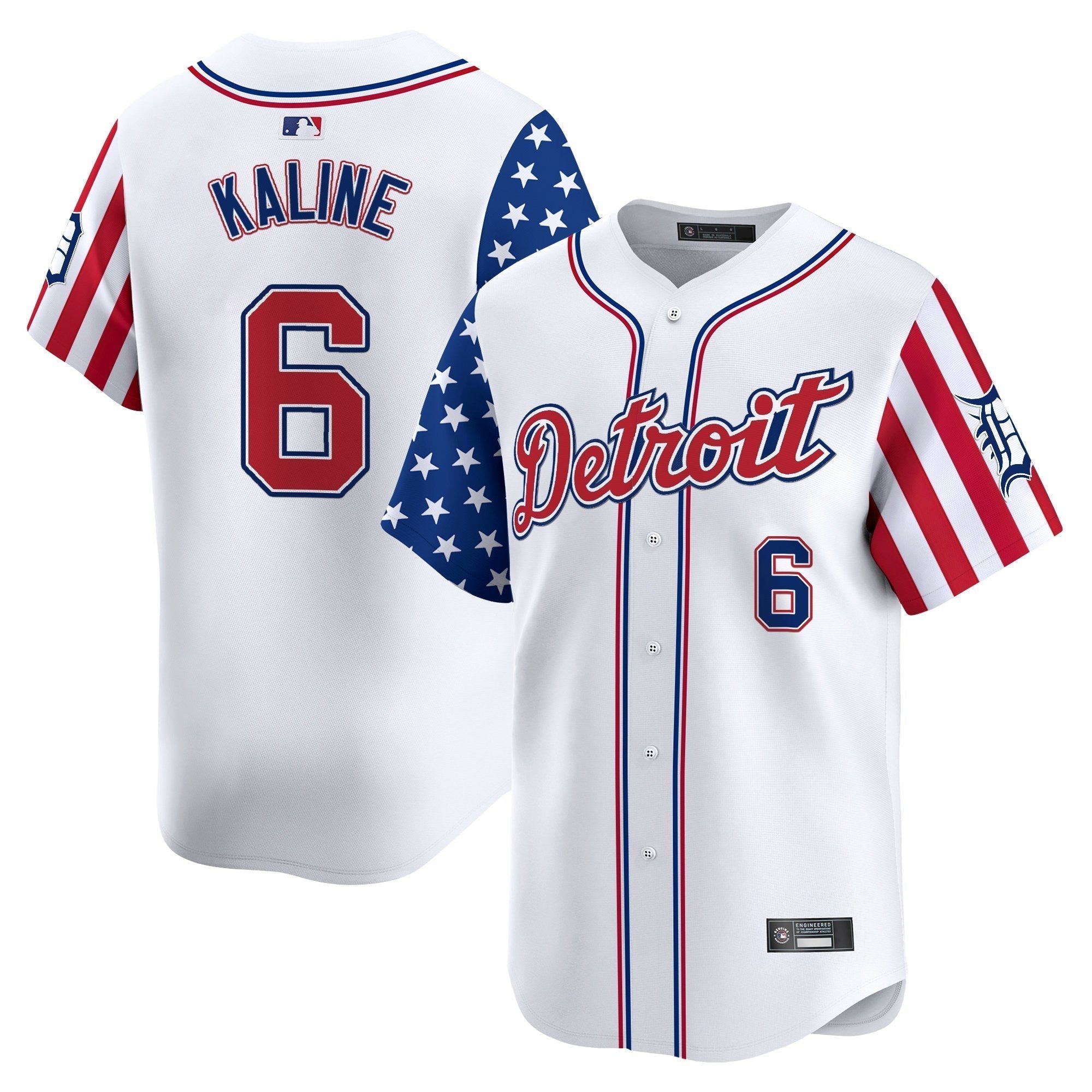 DET 2025 Independence Day Vapor Premier Limited Jersey - Stitched