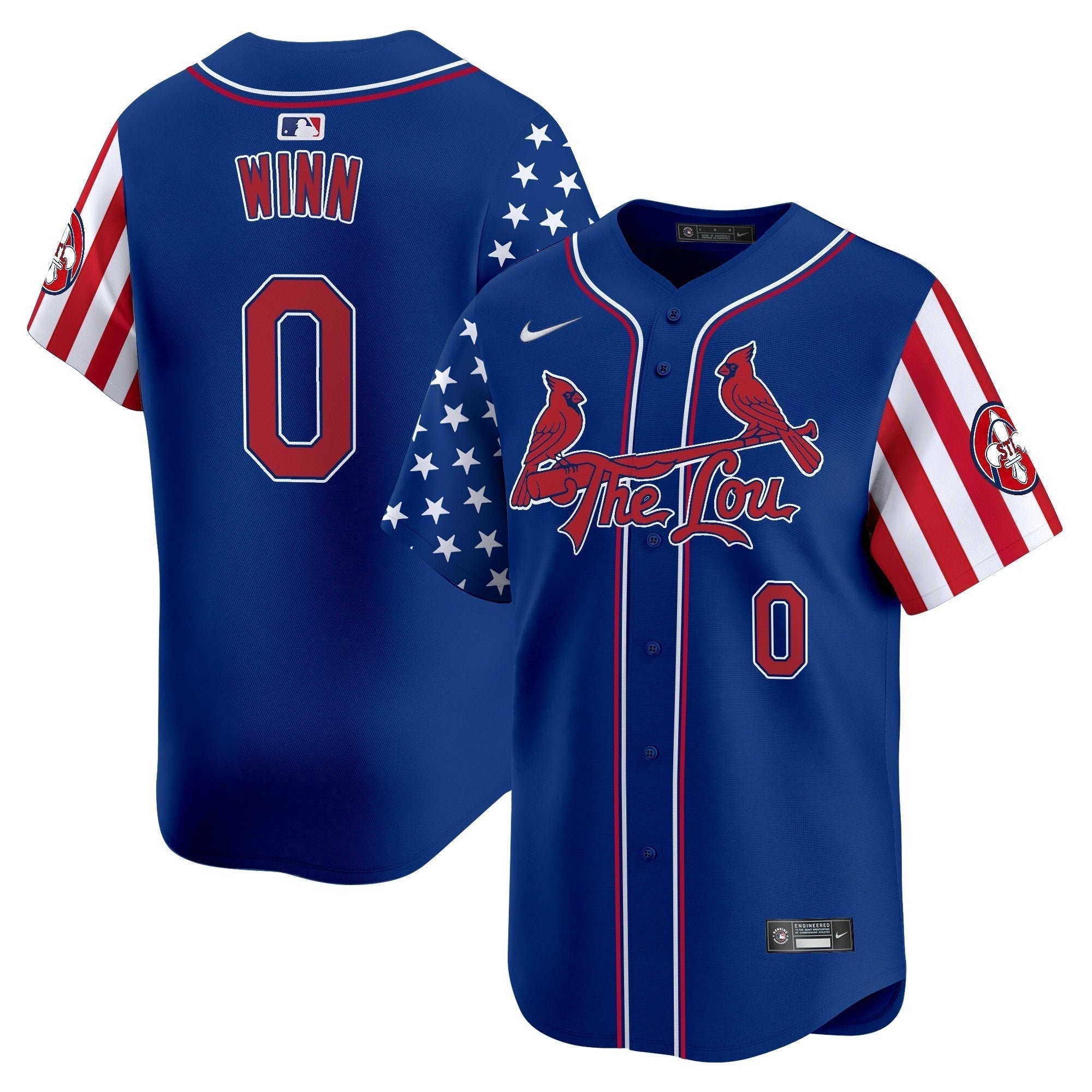 STL 2025 Independence Day Vapor Premier Limited Jersey - Stitched