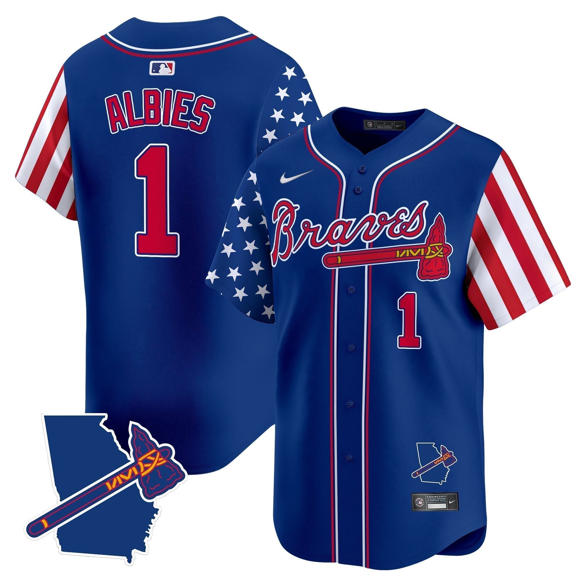 ATL 2025 Memorial Day Vapor Premier Limited Jersey - Stitched