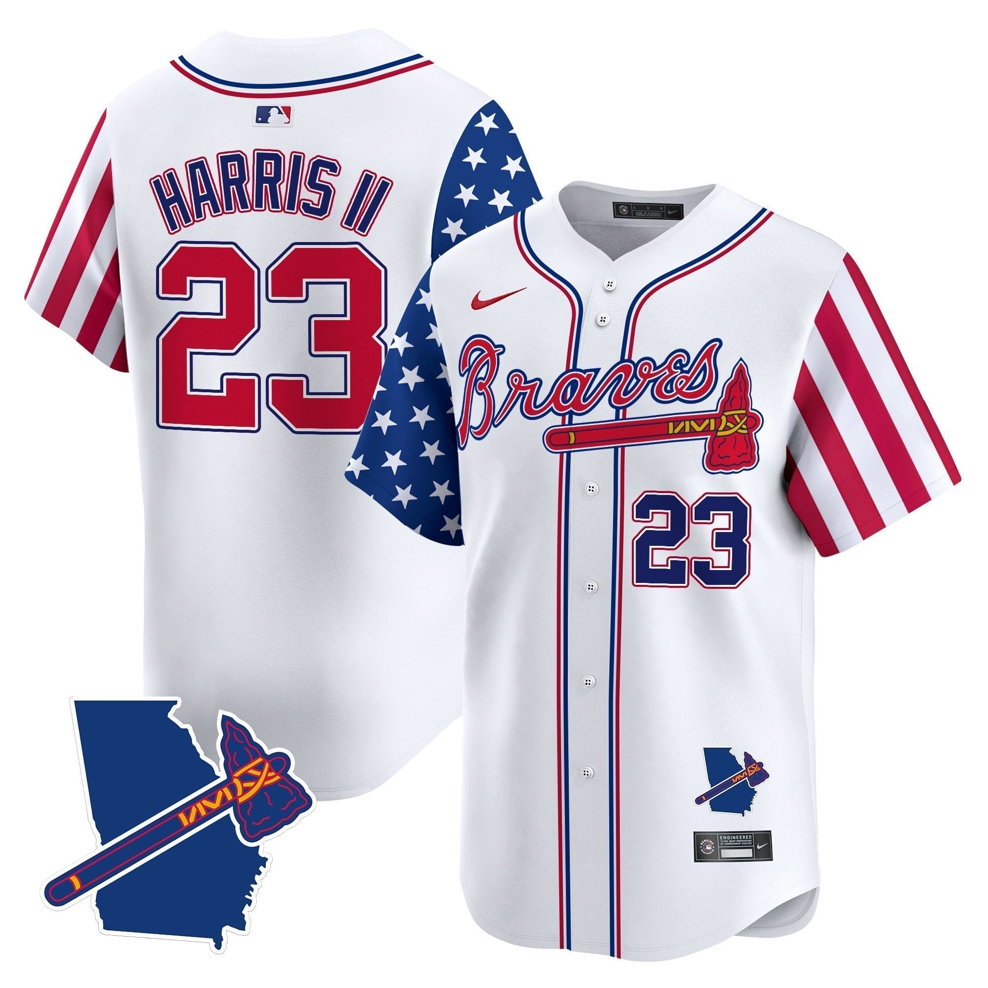 ATL 2025 Memorial Day Vapor Premier Limited Jersey - Stitched
