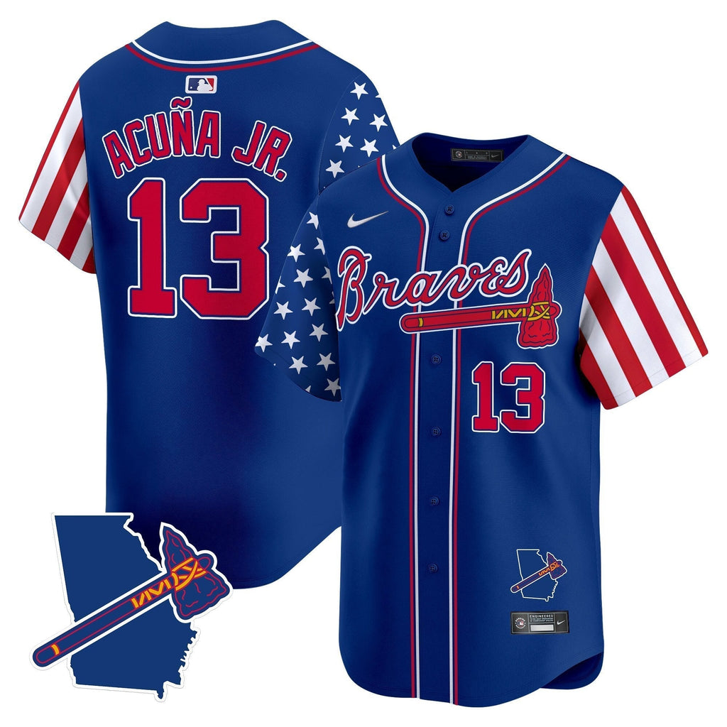 ATL 2025 Independence Day Vapor Premier Limited Jersey N1 - Stitched