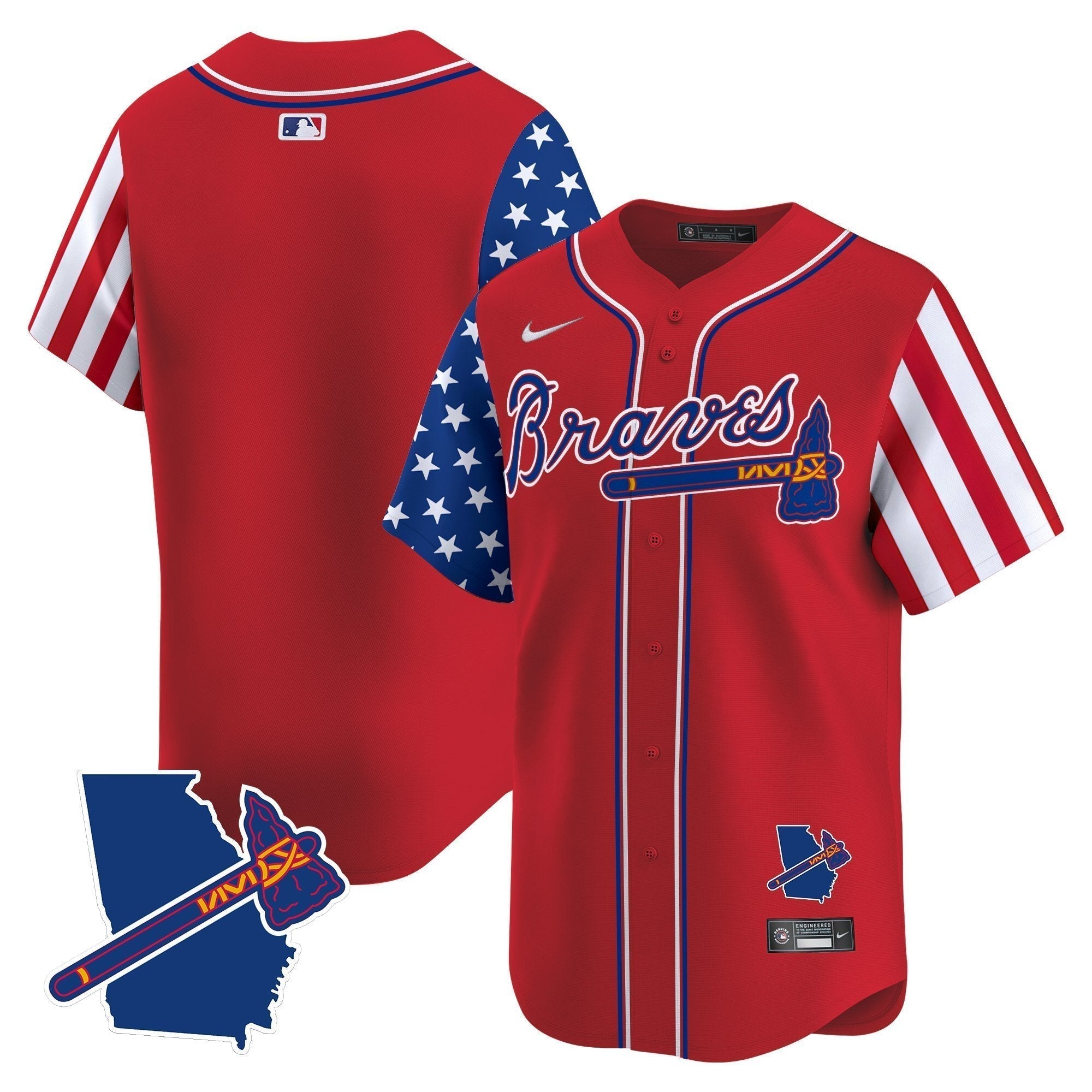 ATL 2025 Memorial Day Vapor Premier Limited Jersey - Stitched