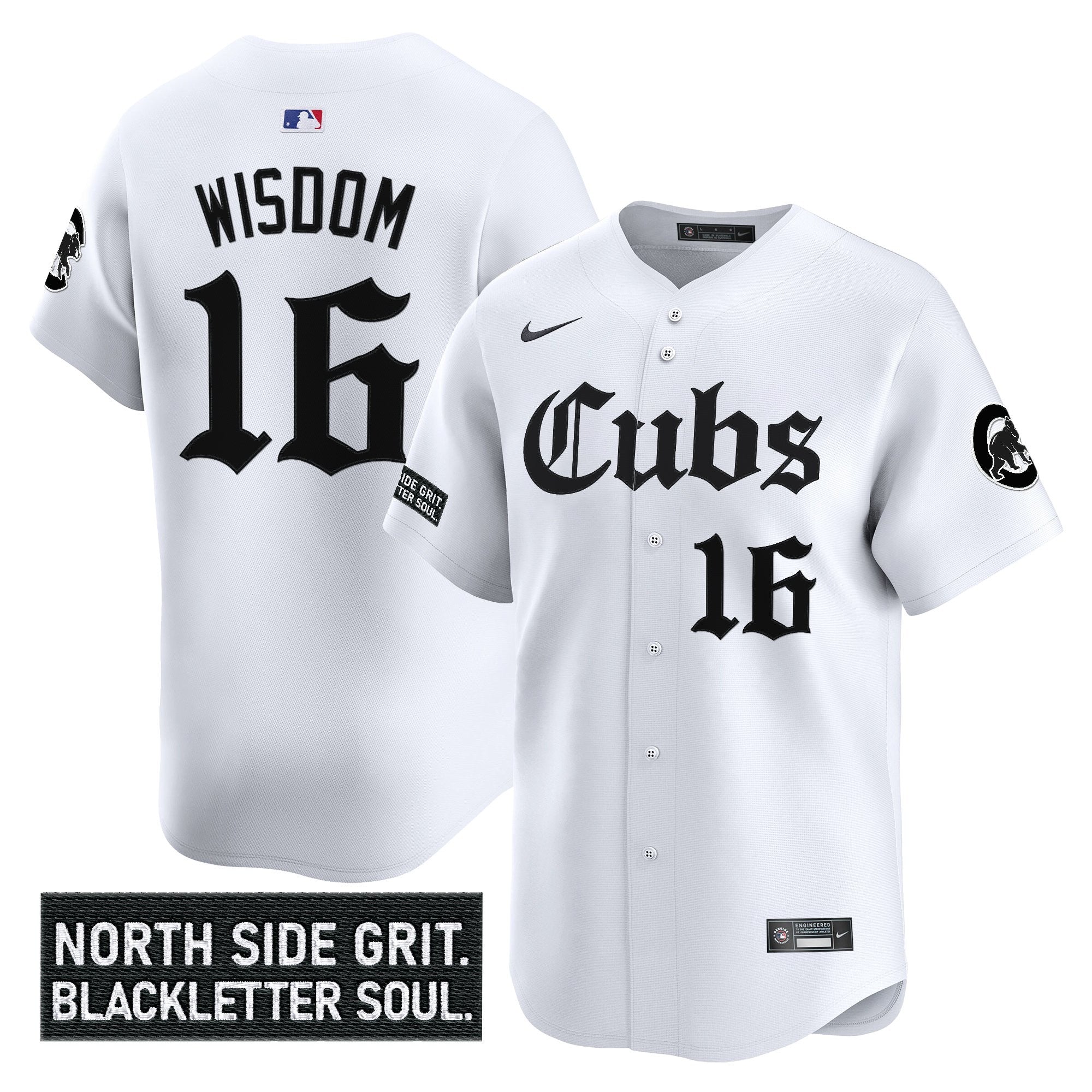 CHC 'Gothic North Side Edition' Vapor Premier Limited Jersey - Stitched