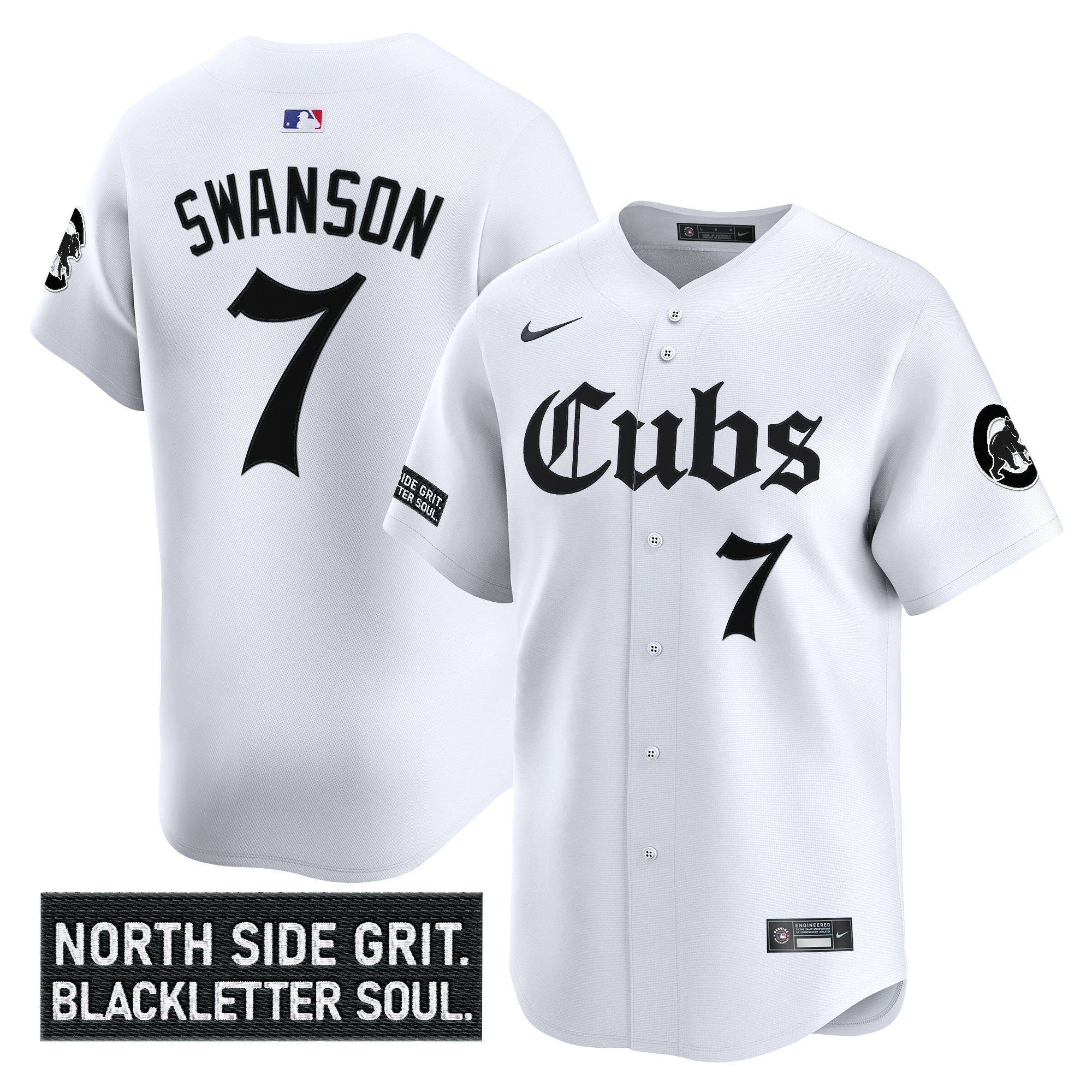 CHC 'Gothic North Side Edition' Vapor Premier Limited Jersey - Stitched