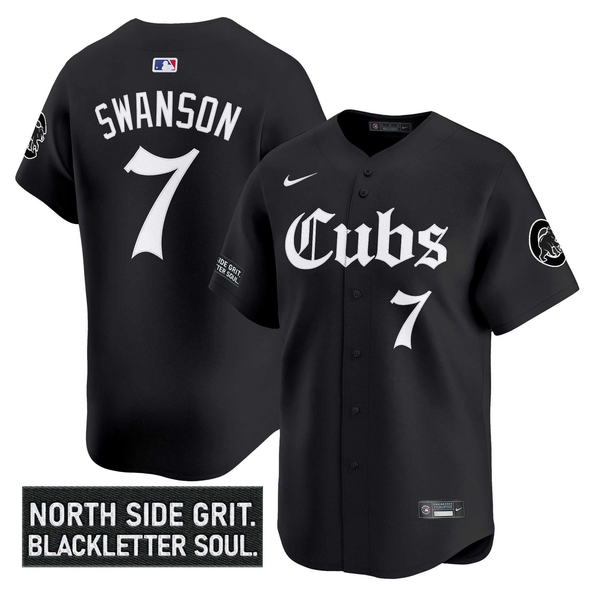 CHC 'Gothic North Side Edition' Vapor Premier Limited Jersey - Stitched