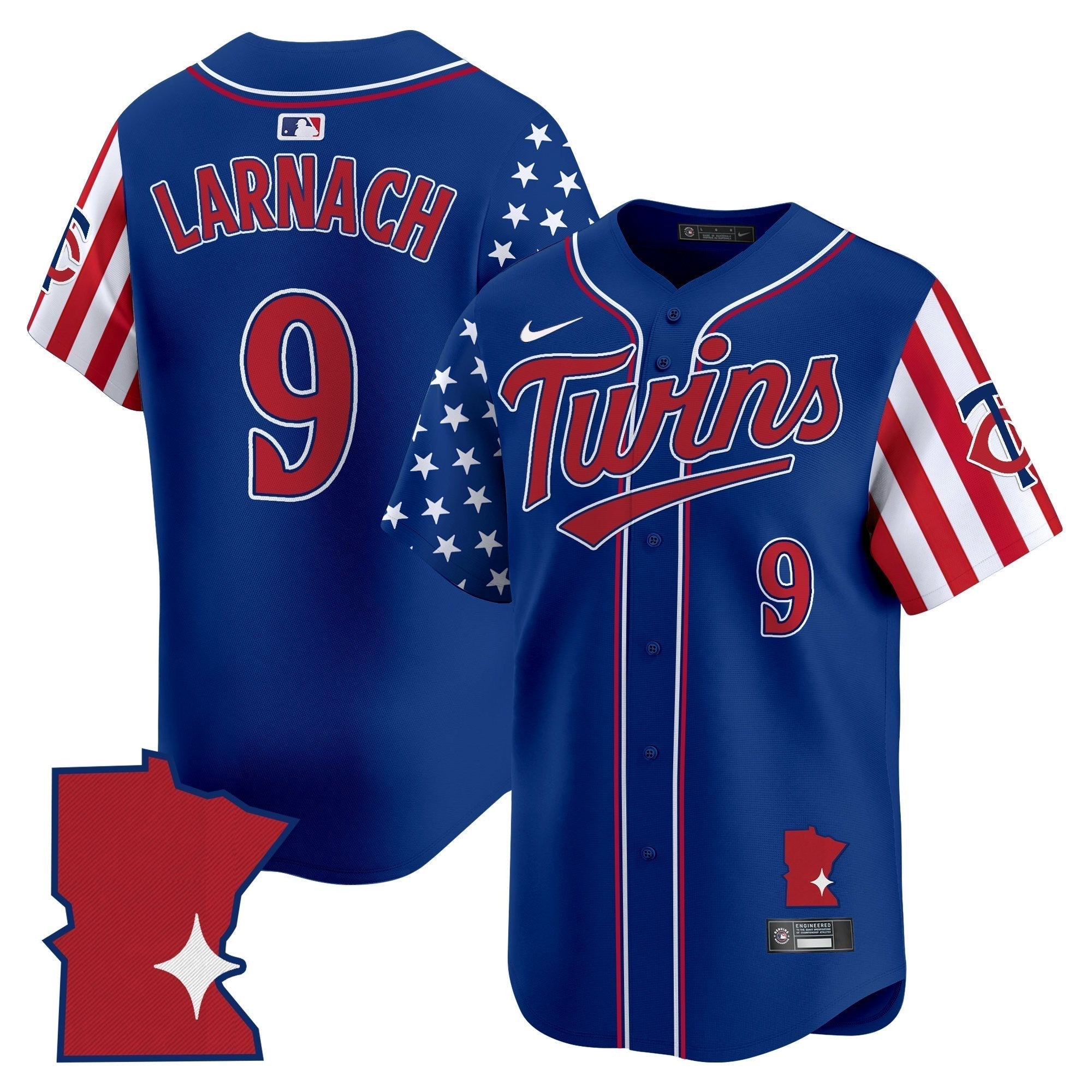 MIN 2025 Independence Day Vapor Premier Limited Jersey - Stitched