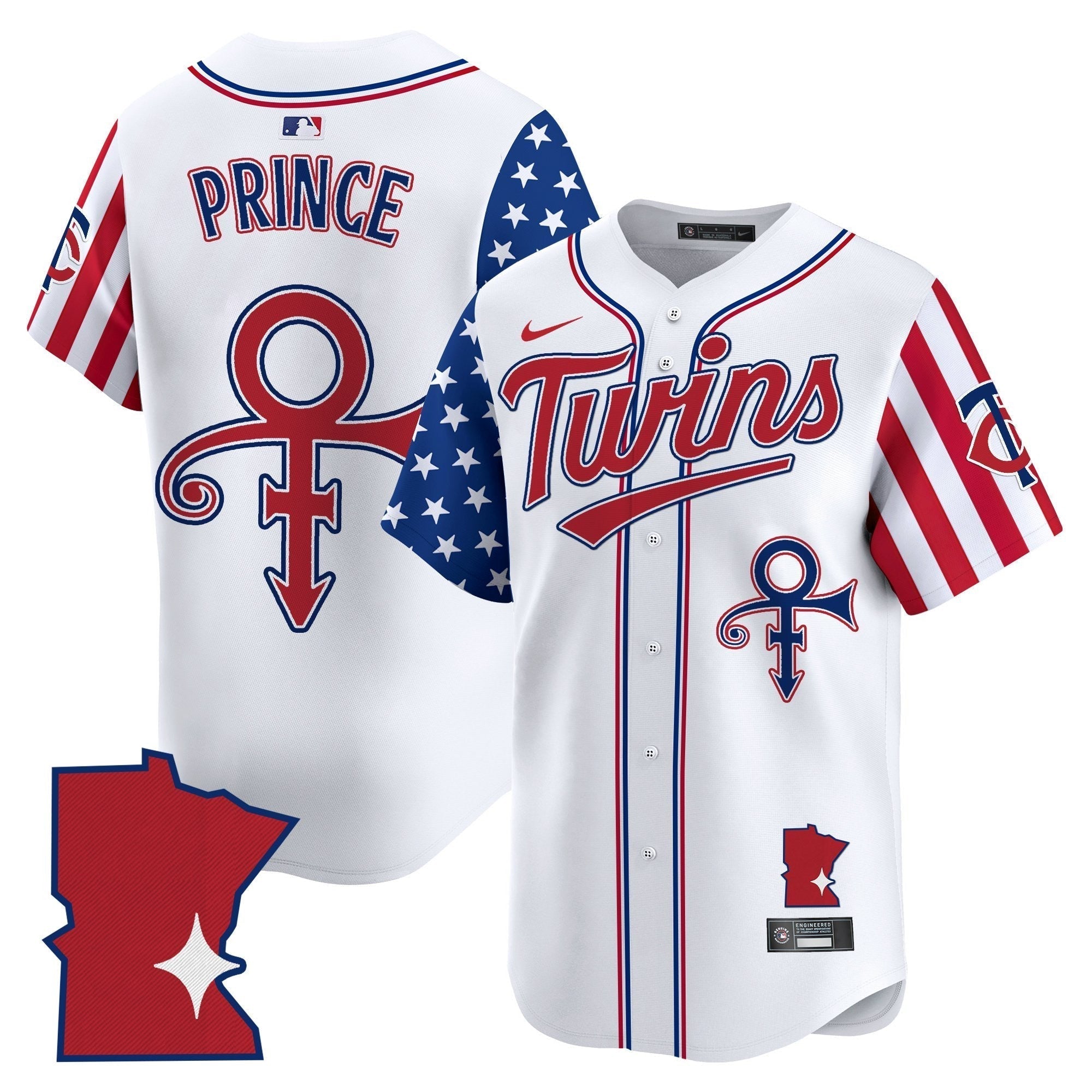 MIN 2025 Independence Day Vapor Premier Limited Jersey - Stitched