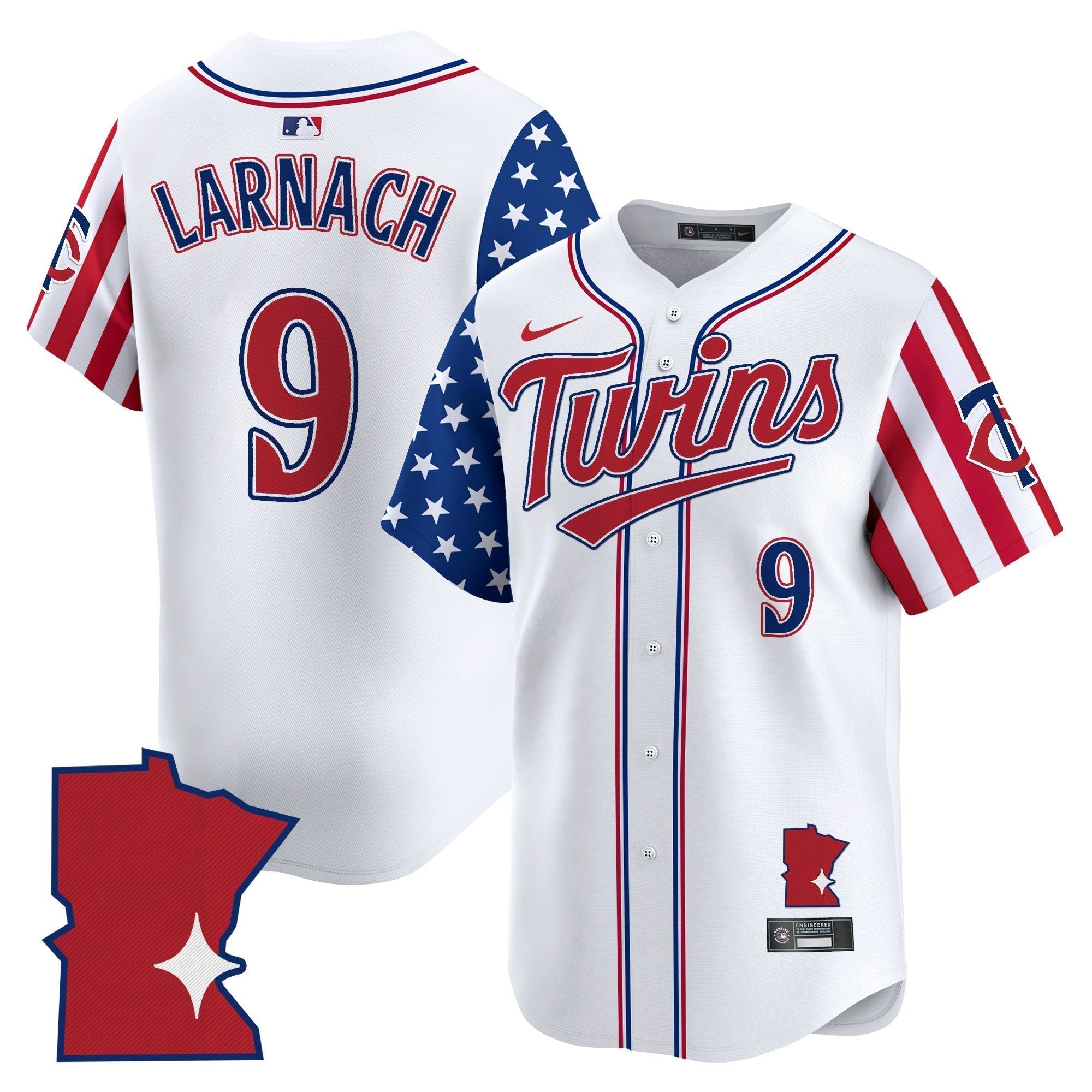 MIN 2025 Independence Day Vapor Premier Limited Jersey - Stitched