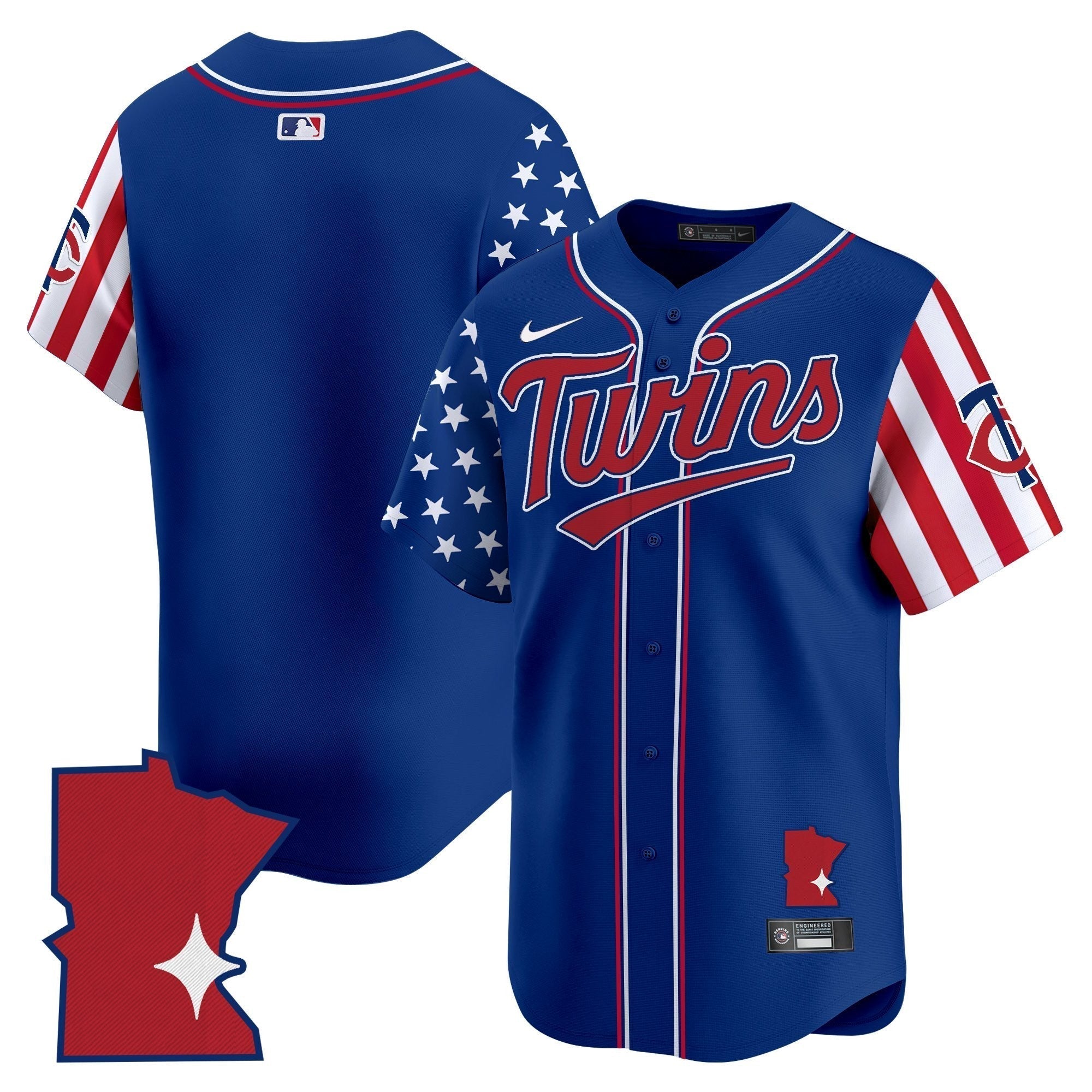 MIN 2025 Independence Day Vapor Premier Limited Jersey - Stitched
