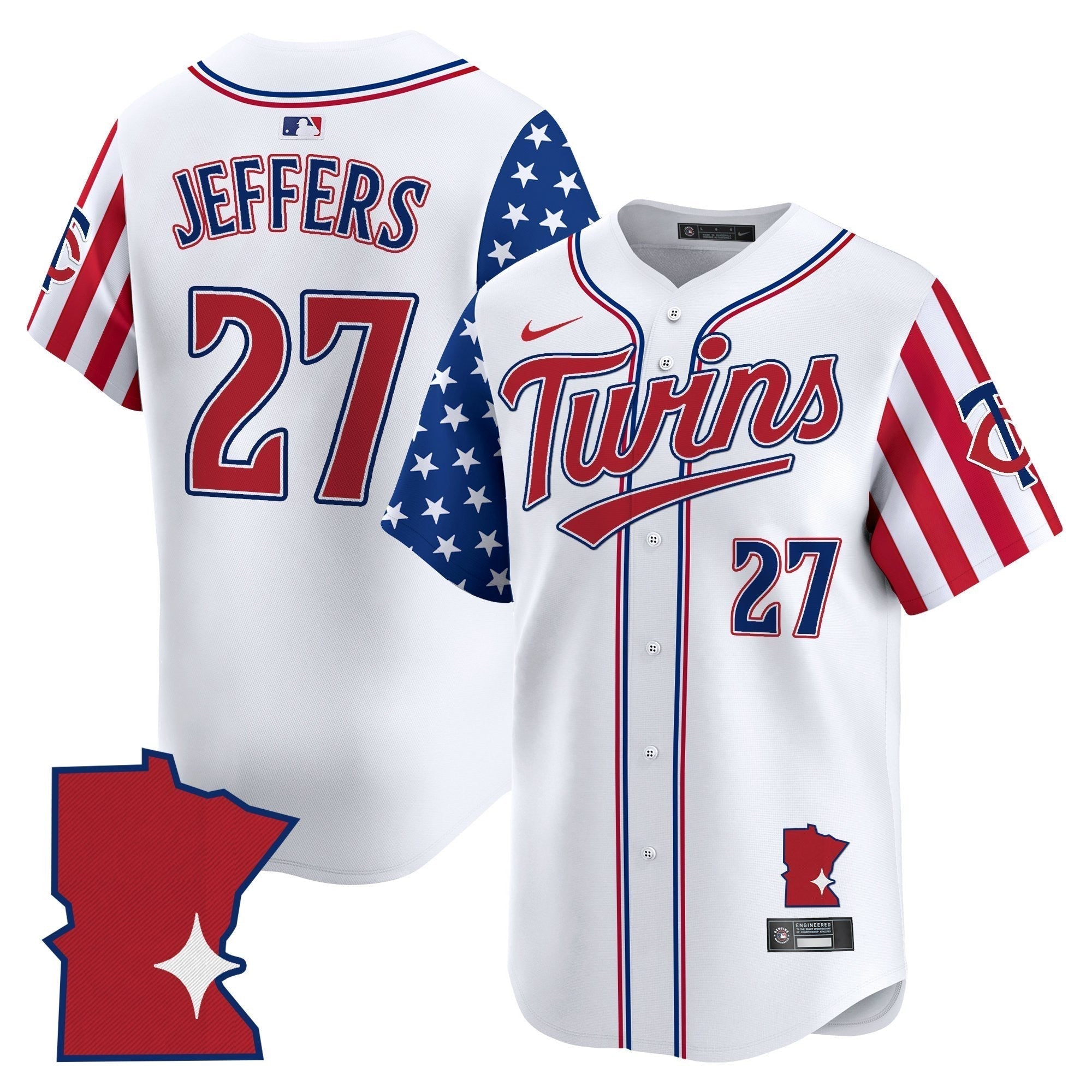 MIN 2025 Independence Day Vapor Premier Limited Jersey - Stitched
