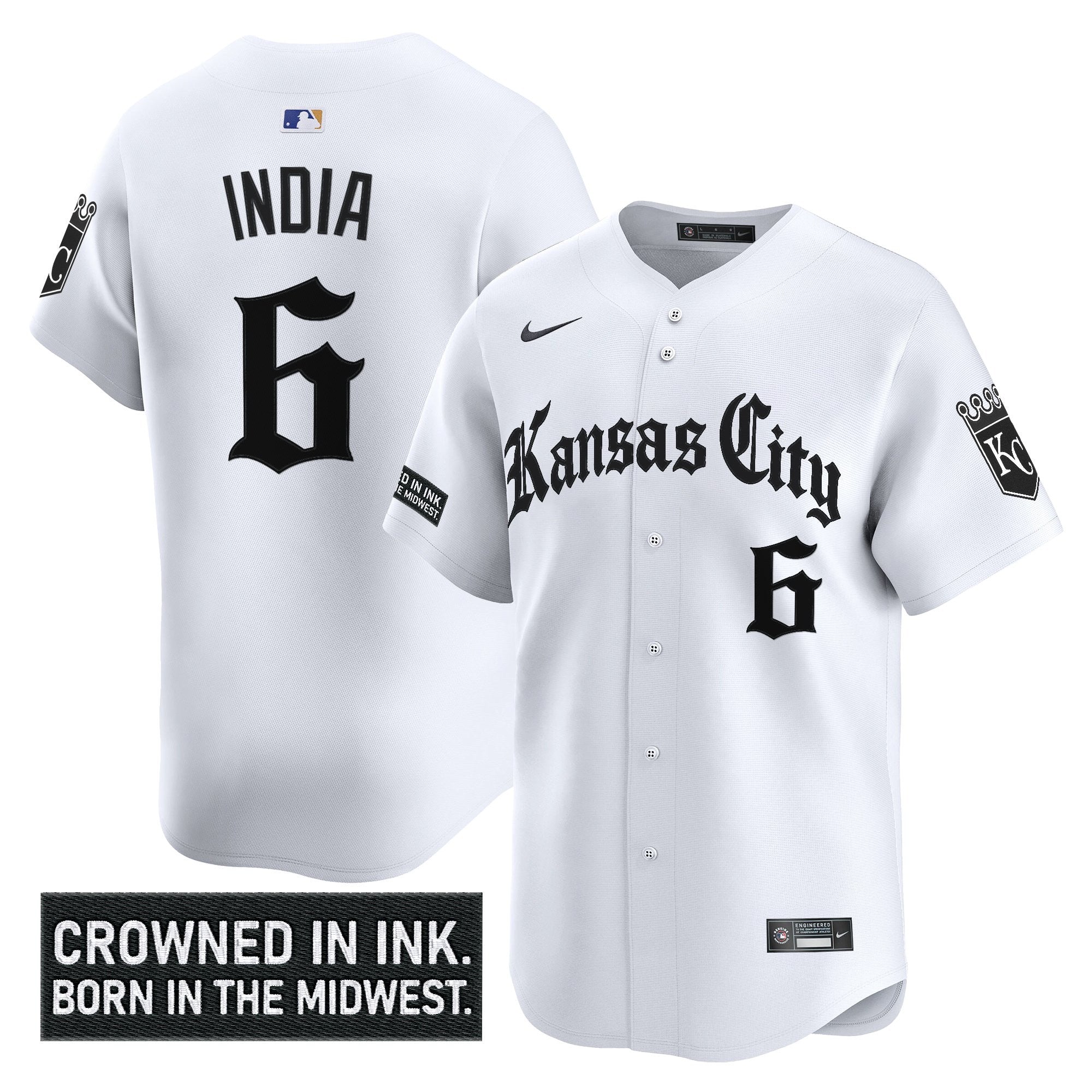 KC 'Gothic Crown Edition' Vapor Premier Limited Jersey - Stitched
