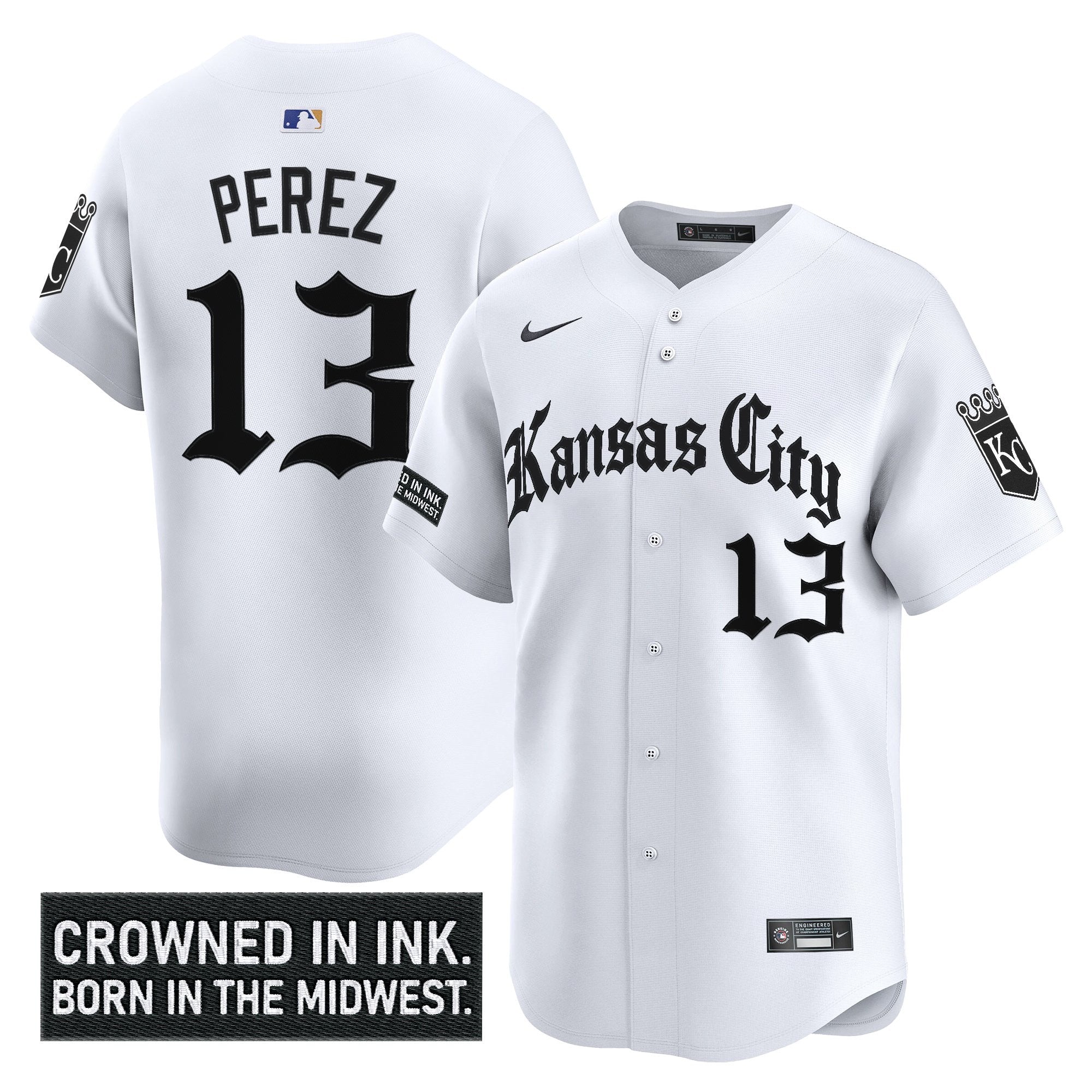 KC 'Gothic Crown Edition' Vapor Premier Limited Jersey - Stitched