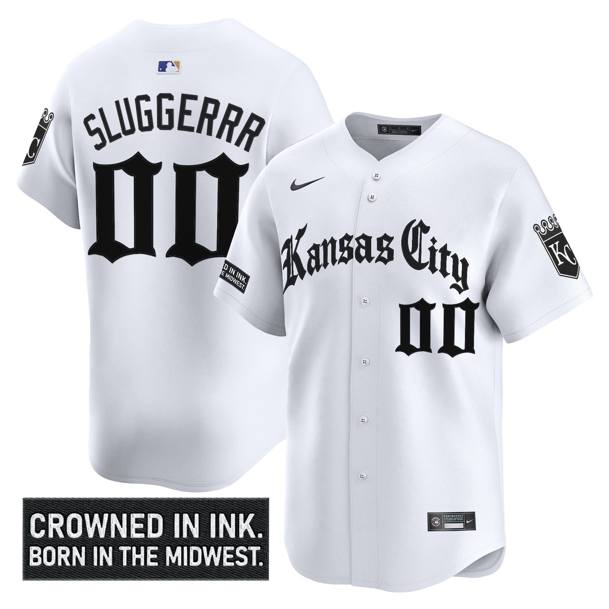 KC 'Gothic Crown Edition' Vapor Premier Limited Jersey - Stitched
