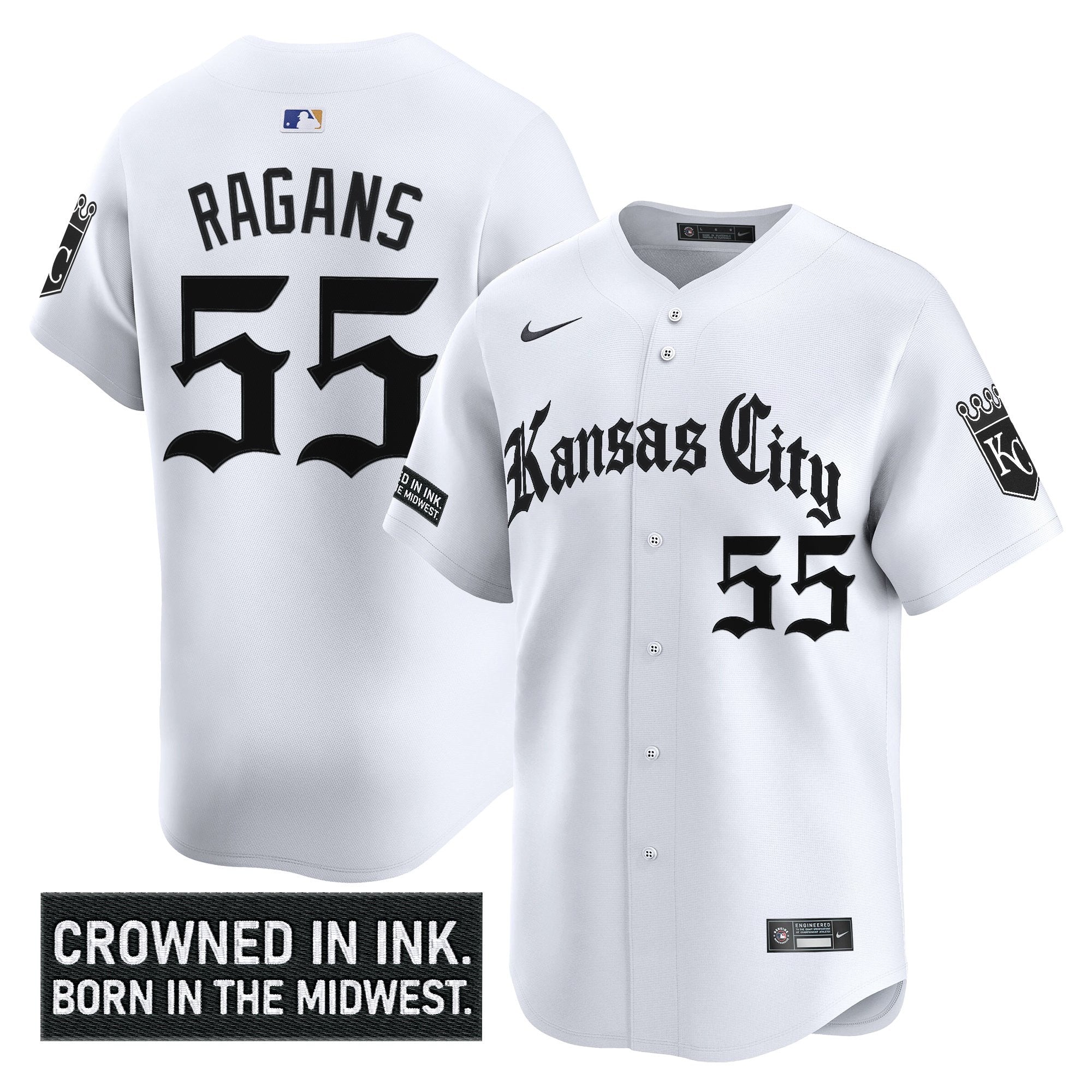 KC 'Gothic Crown Edition' Vapor Premier Limited Jersey - Stitched