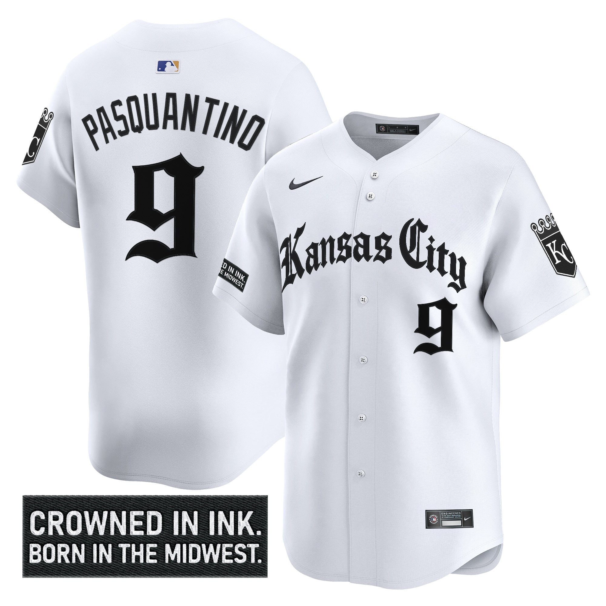 KC 'Gothic Crown Edition' Vapor Premier Limited Jersey - Stitched