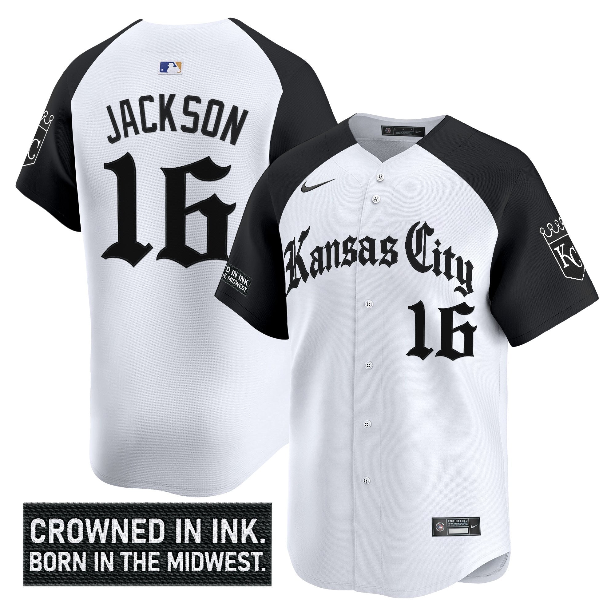 KC 'Gothic Crown Edition' Vapor Premier Limited Jersey - Stitched