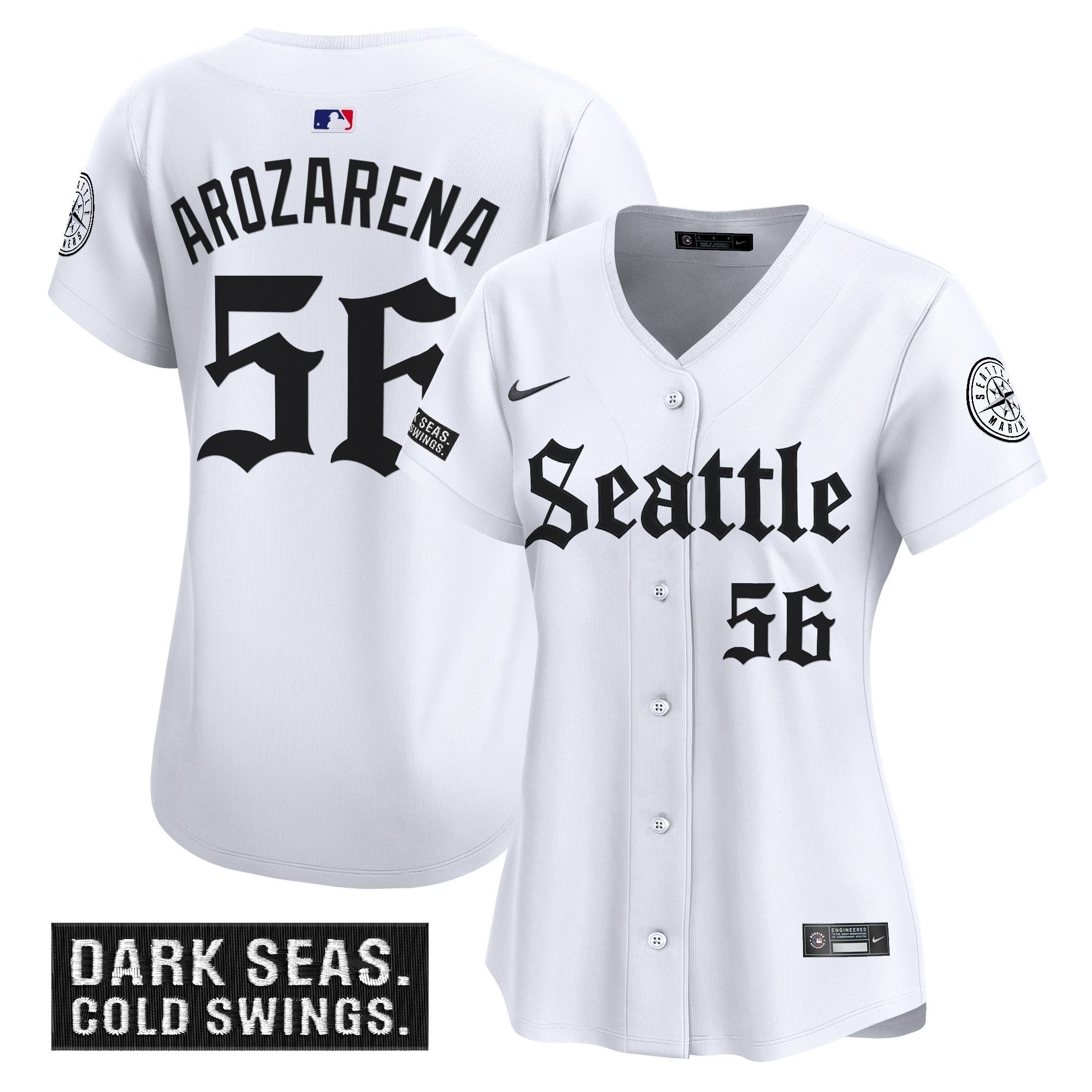 Women's SEA 'Deep Sea Gothic Edition' Vapor Premier Limited Jersey - Stitched