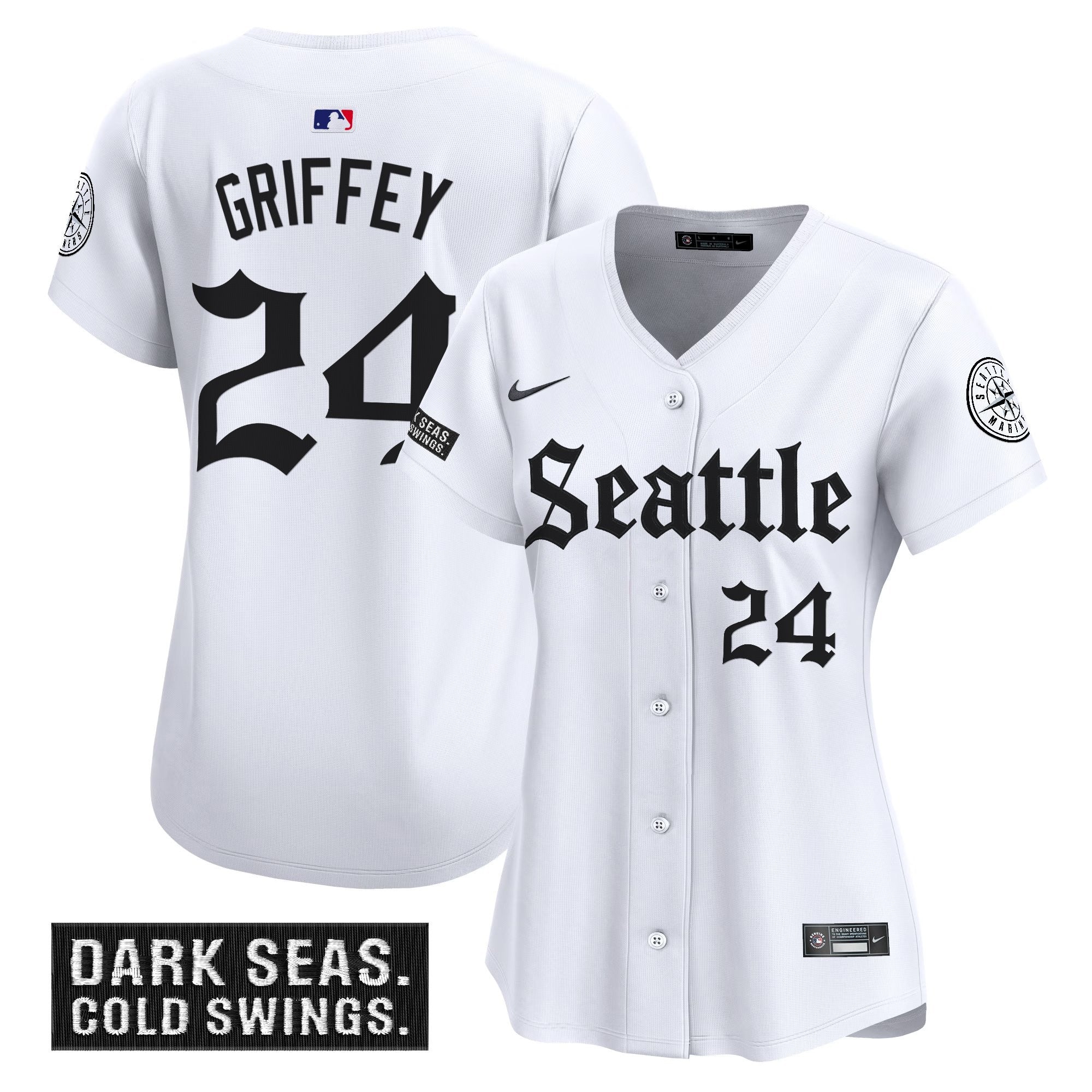 Women's SEA 'Deep Sea Gothic Edition' Vapor Premier Limited Jersey - Stitched