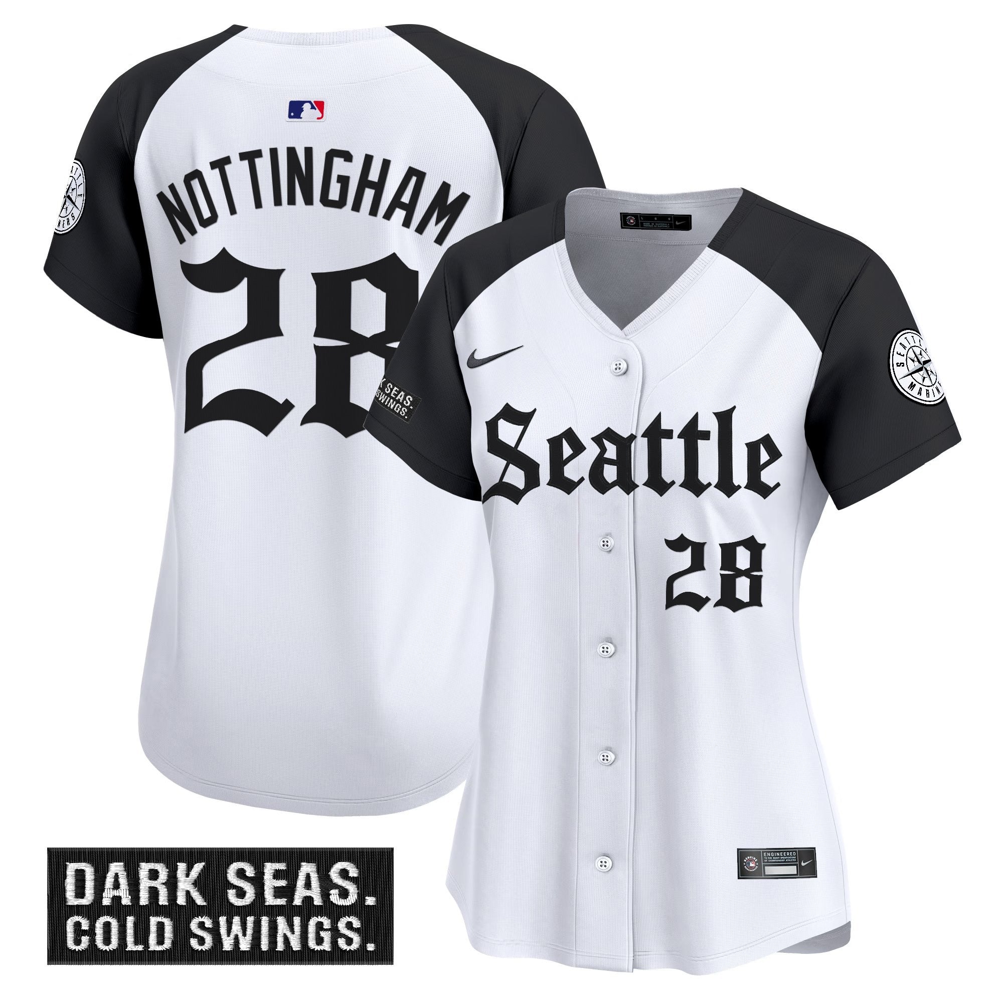 Women's SEA 'Deep Sea Gothic Edition' Vapor Premier Limited Jersey - Stitched
