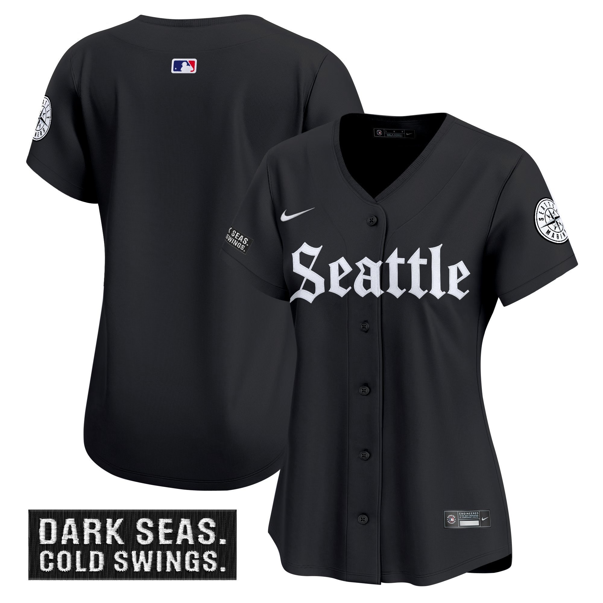 Women's SEA 'Deep Sea Gothic Edition' Vapor Premier Limited Jersey - Stitched