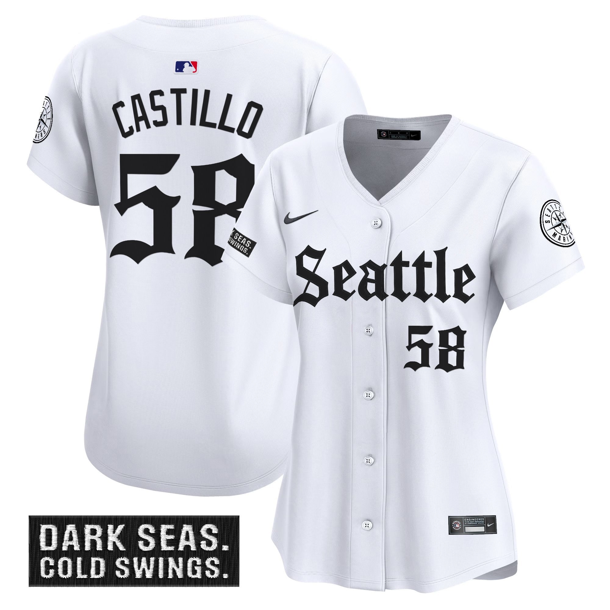 Women's SEA 'Deep Sea Gothic Edition' Vapor Premier Limited Jersey - Stitched