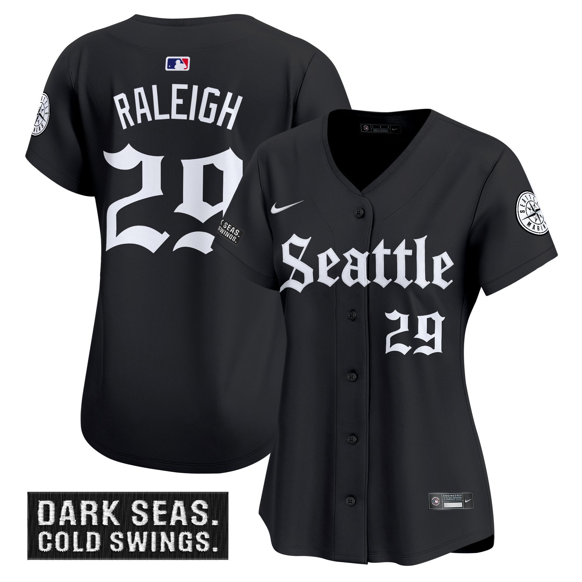 Women's SEA 'Deep Sea Gothic Edition' Vapor Premier Limited Jersey - Stitched