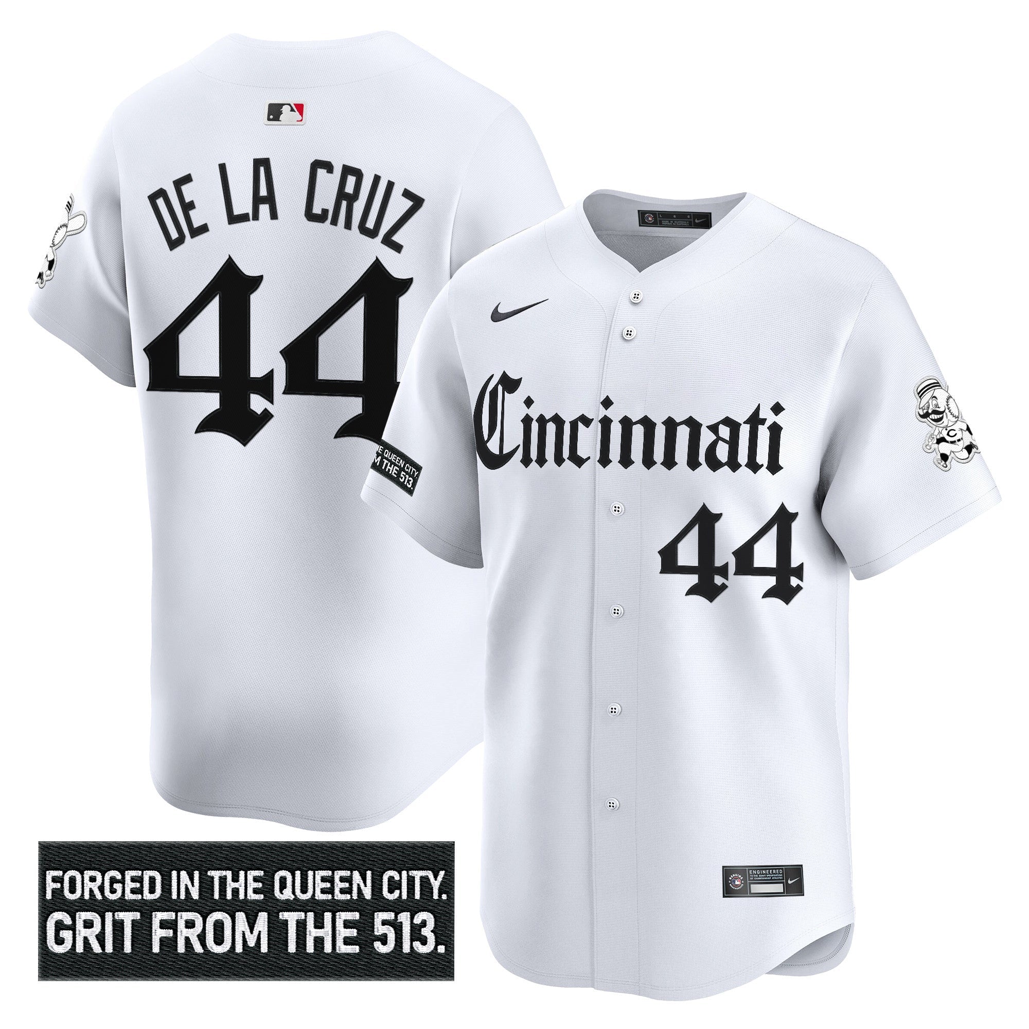 CIN 'Gothic Queen City Edition' Vapor Premier Limited Jersey - Stitched