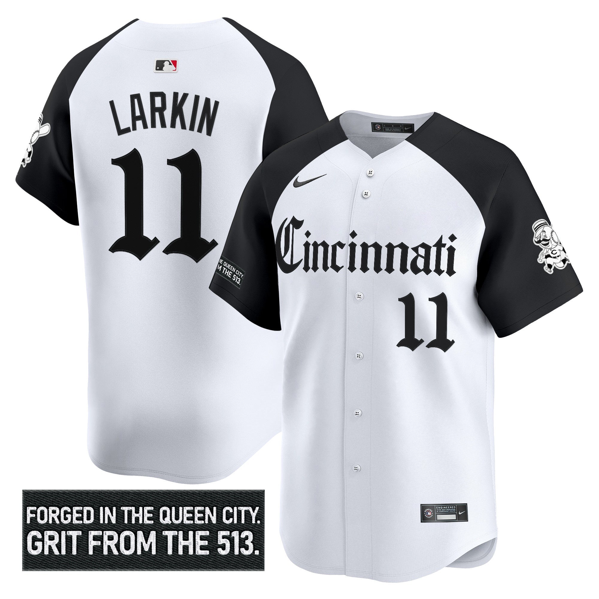 CIN 'Gothic Queen City Edition' Vapor Premier Limited Jersey - Stitched