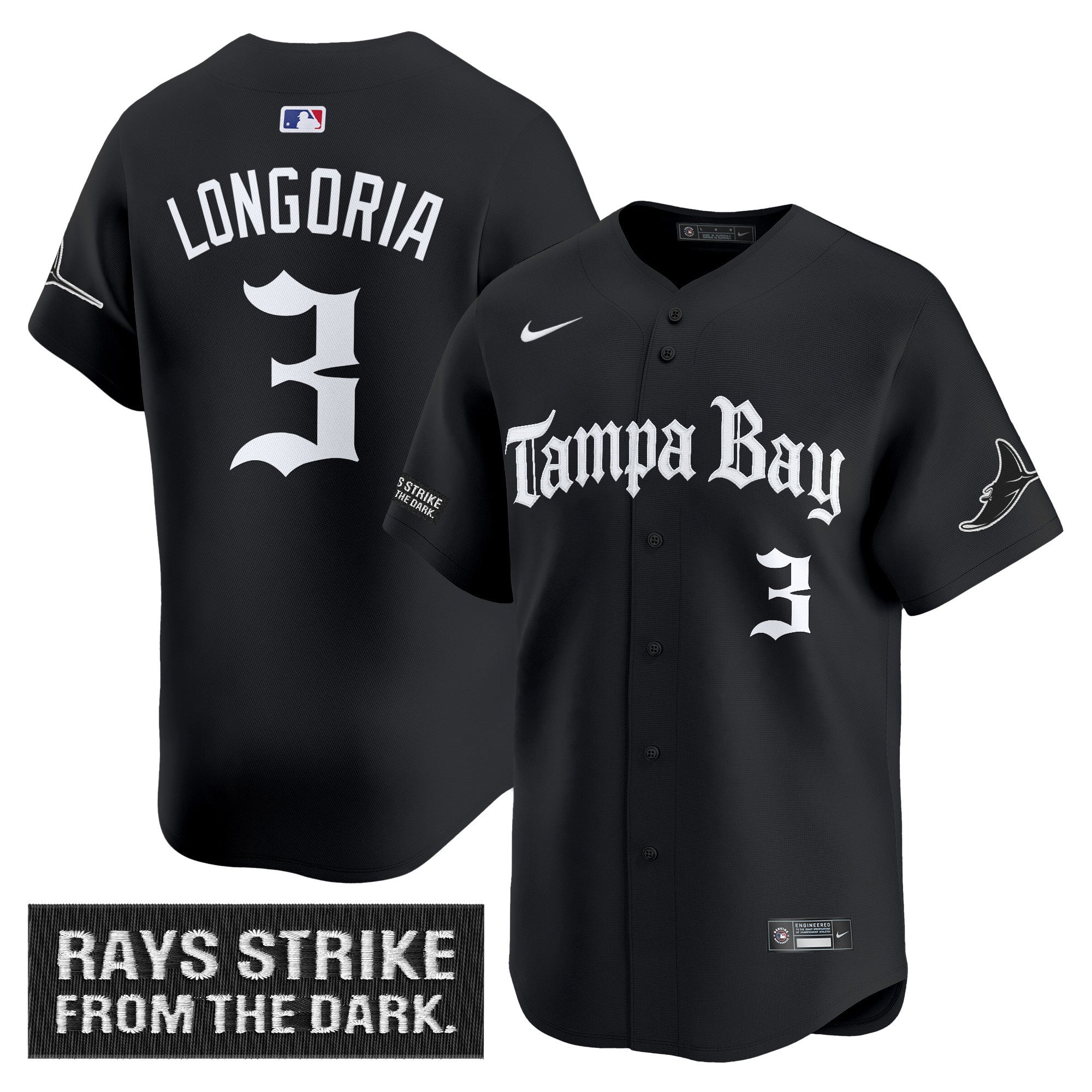 TB 'Gothic Deepwater Edition' Vapor Premier Limited Jersey - Stitched