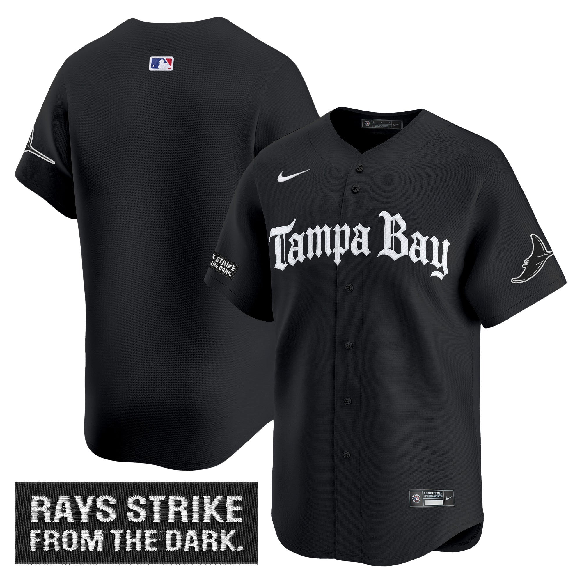 TB 'Gothic Deepwater Edition' Vapor Premier Limited Jersey - Stitched