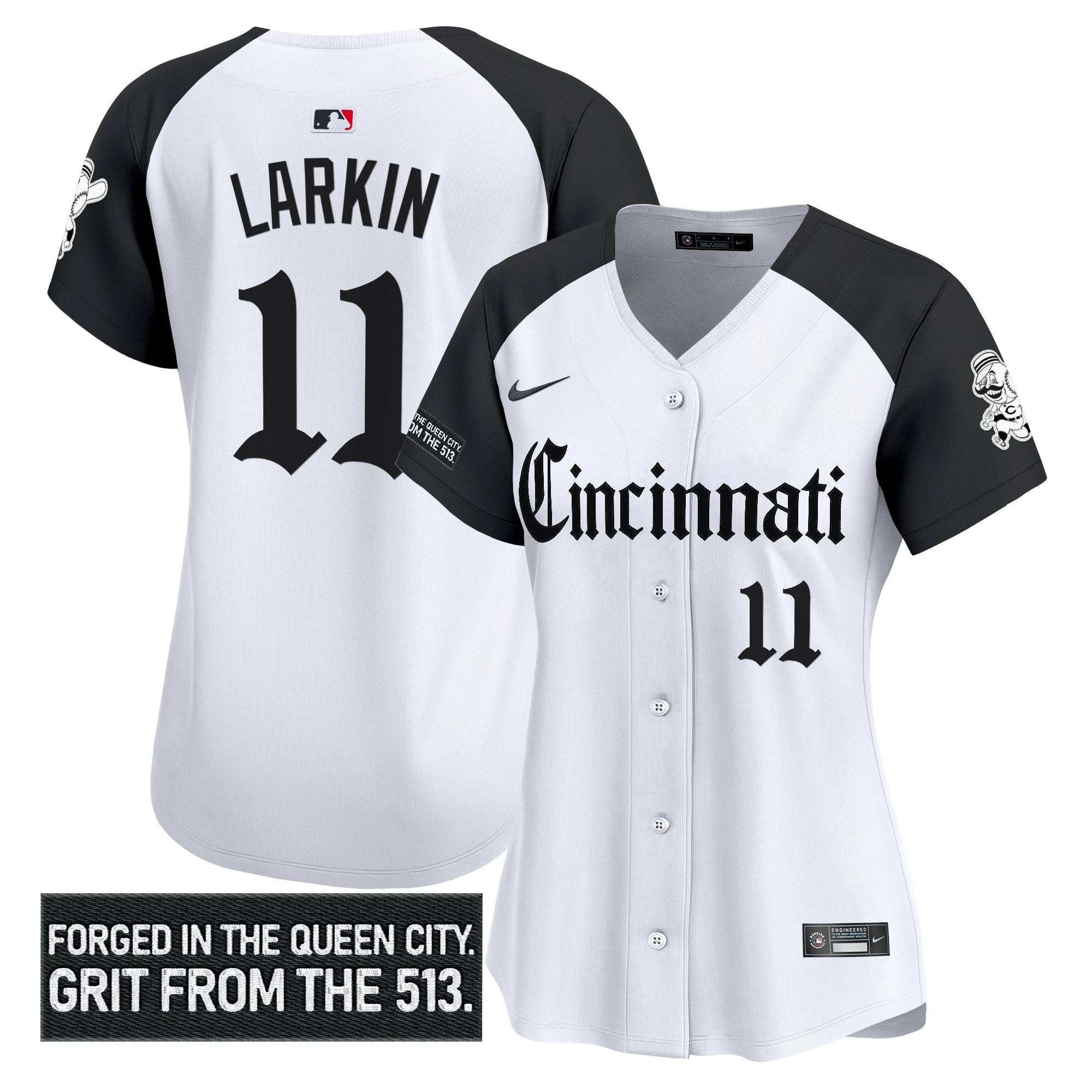 Women's CIN 'Gothic Queen City Edition' Vapor Premier Limited Jersey - Stitched