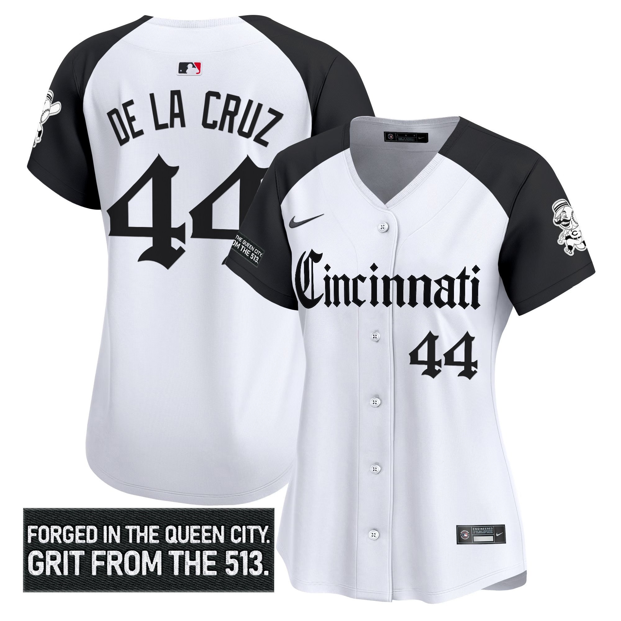 Women's CIN 'Gothic Queen City Edition' Vapor Premier Limited Jersey - Stitched