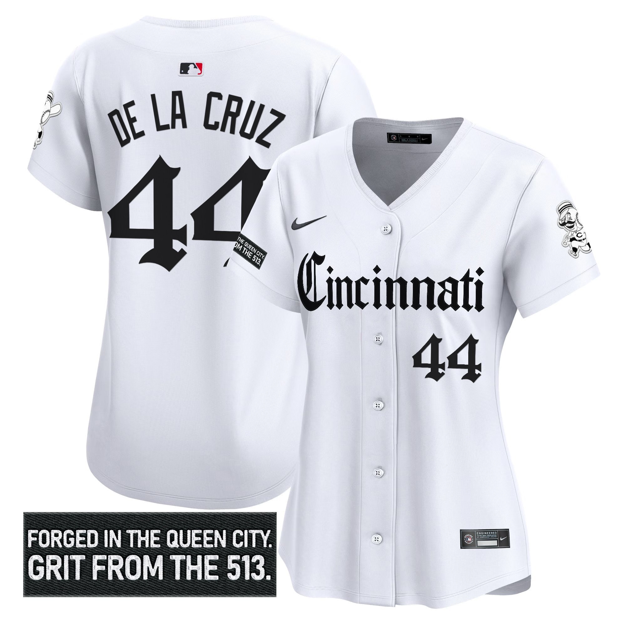 Women's CIN 'Gothic Queen City Edition' Vapor Premier Limited Jersey - Stitched