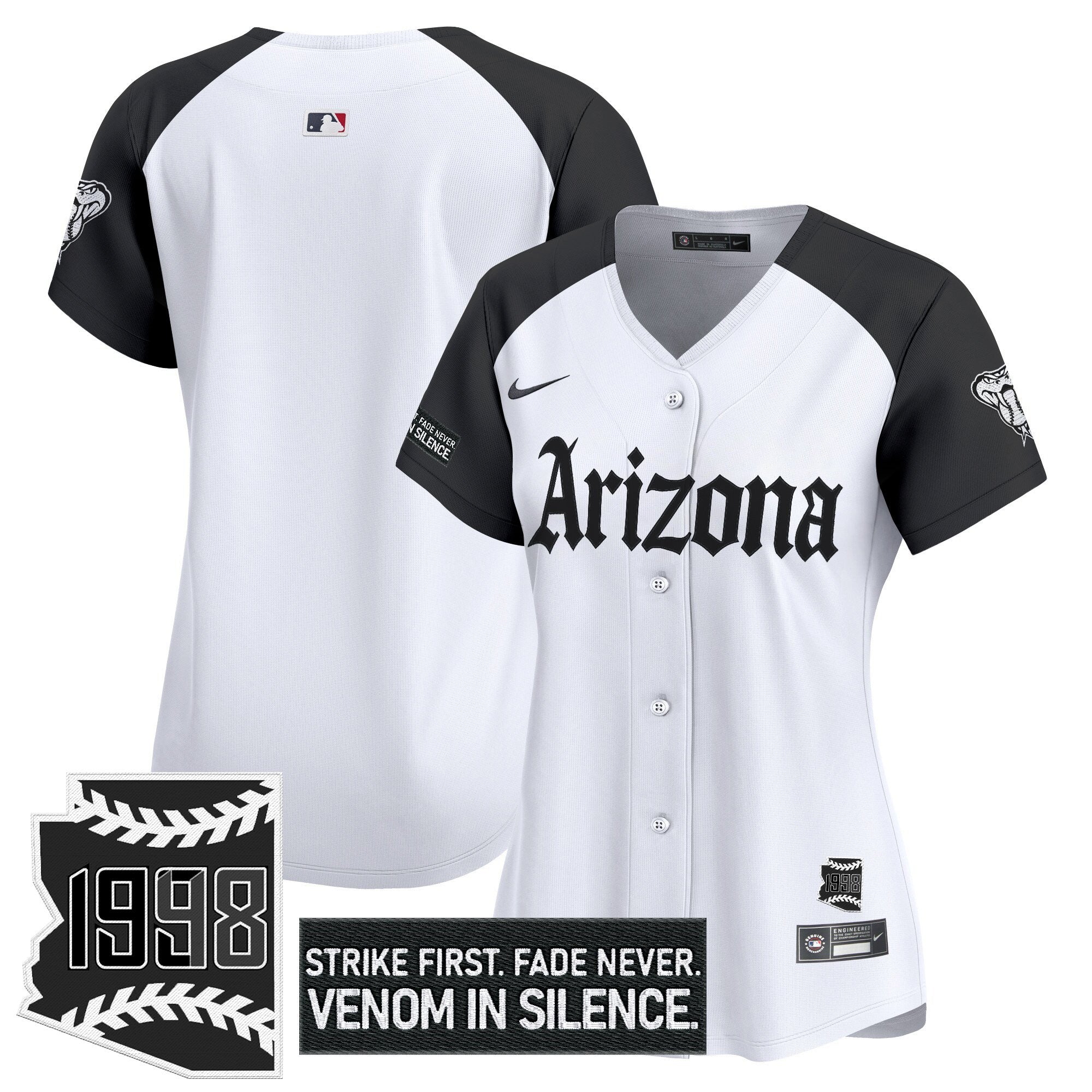Women's ARI 'Gothic Desert Fang Edition' Vapor Premier Limited Jersey - Stitched