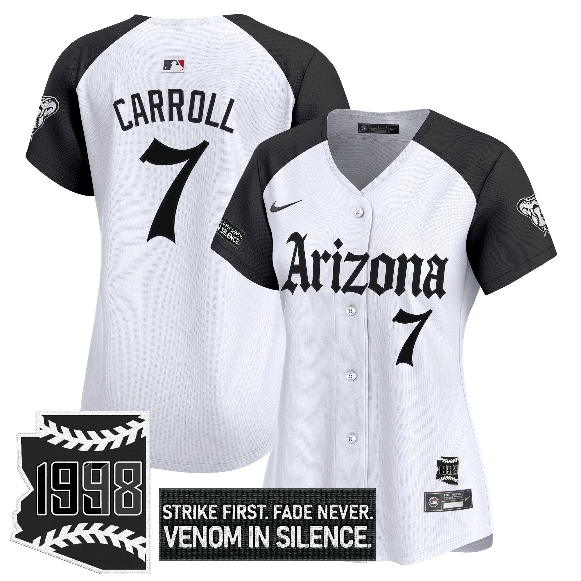 Women's ARI 'Gothic Desert Fang Edition' Vapor Premier Limited Jersey - Stitched